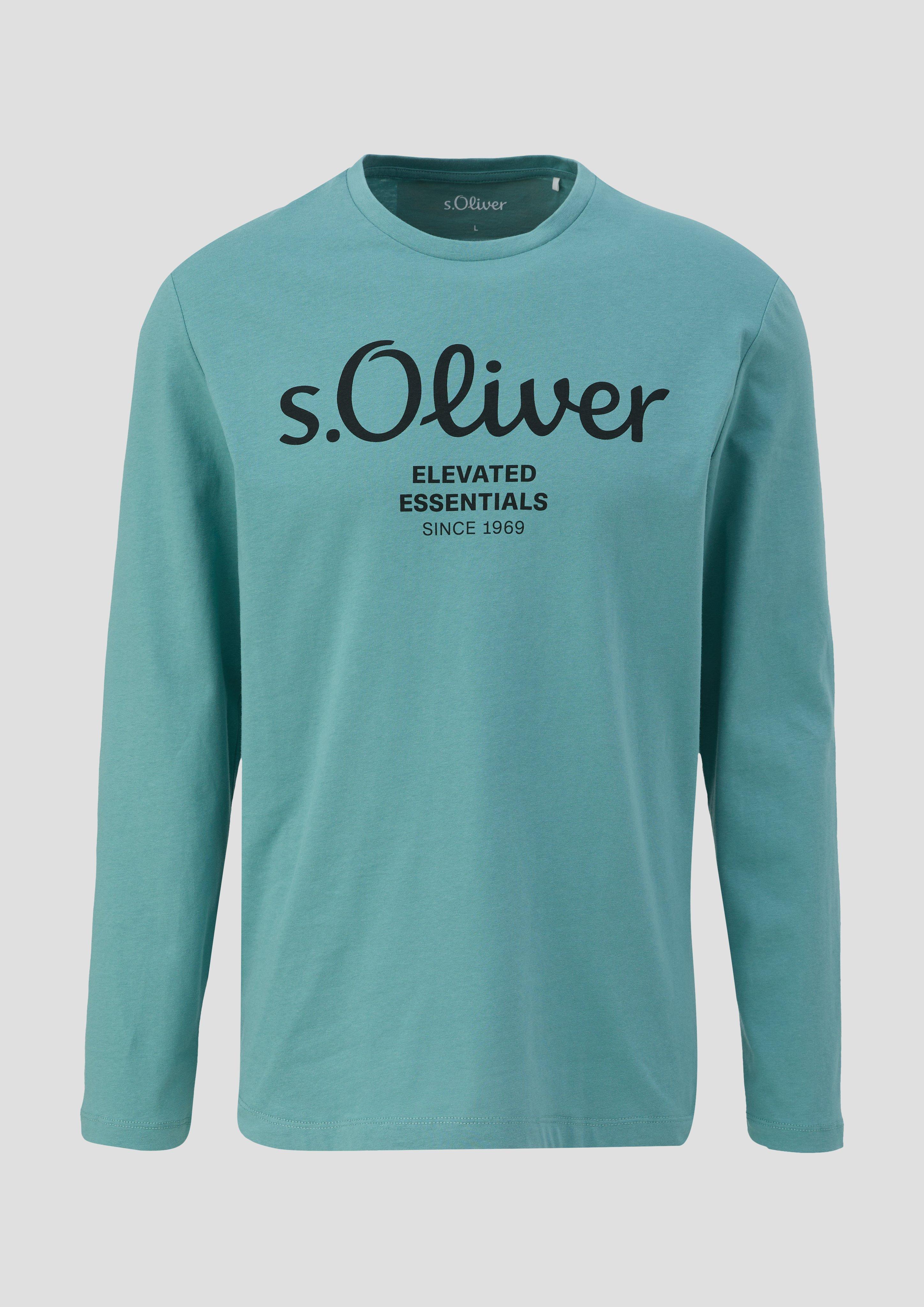 s.Oliver - T-Shirt, Herren, türkis