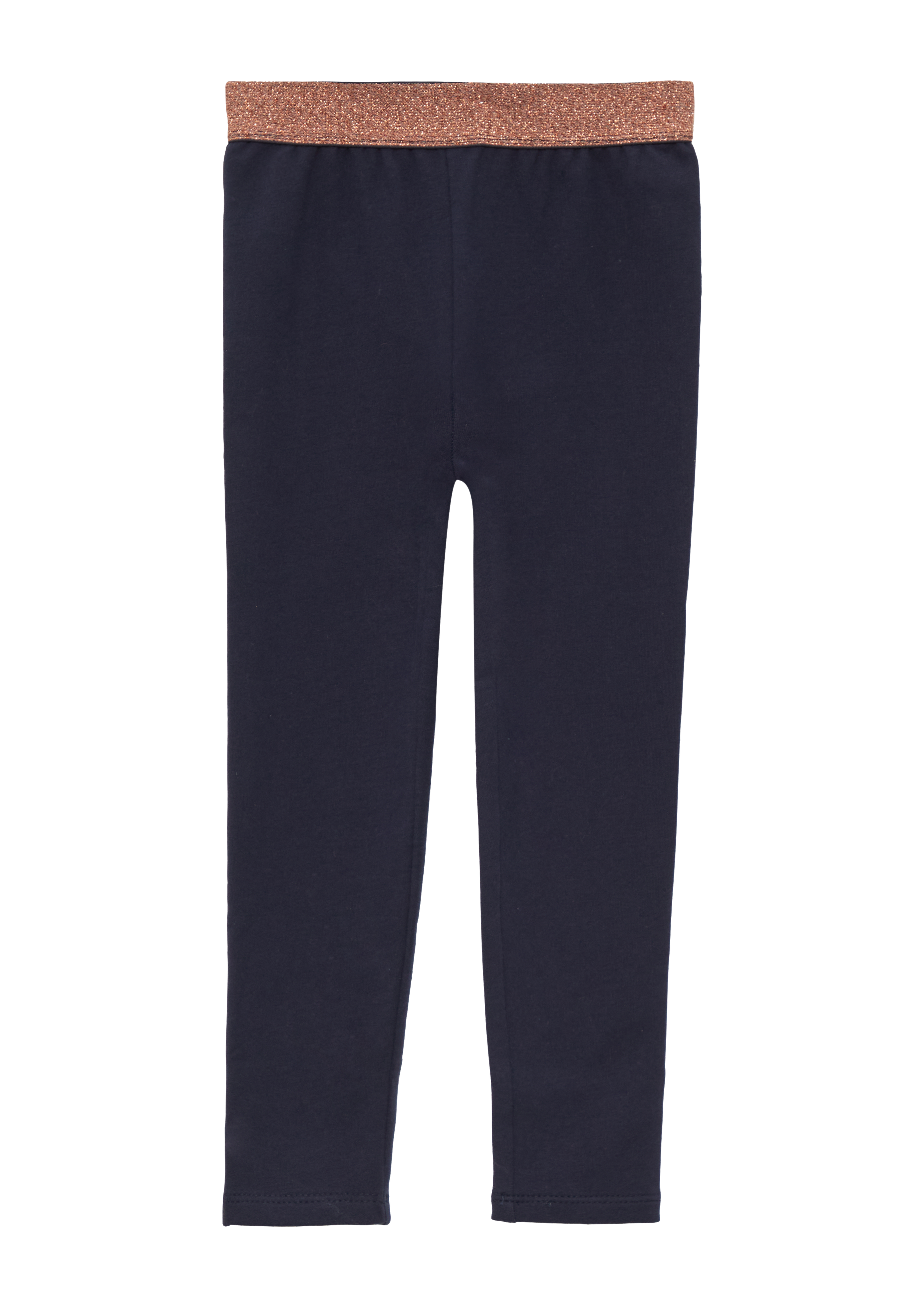 s.Oliver - Leggings mit Glitzerbund, Kinder, blau