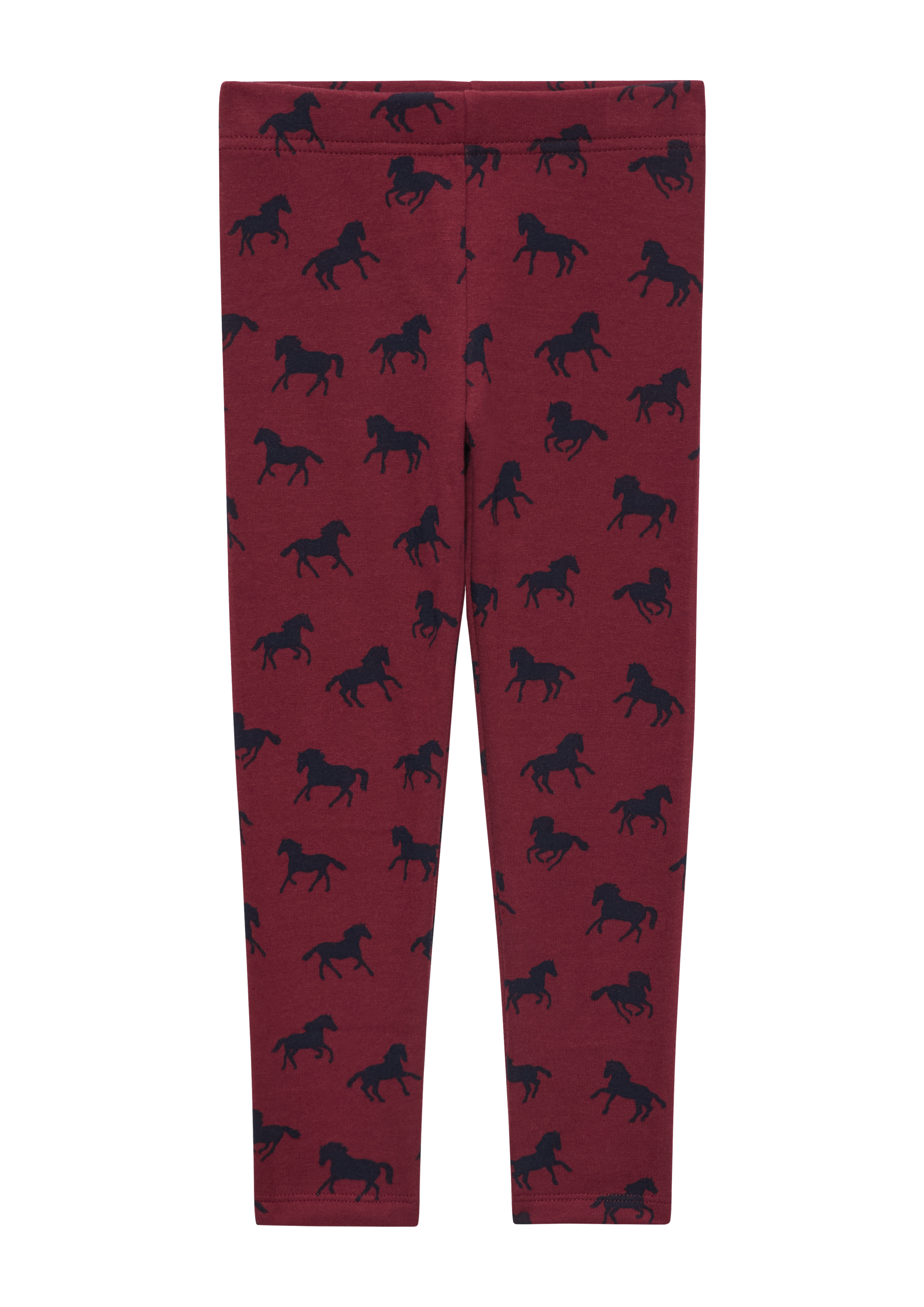 s.Oliver - Leggings aus Thermofleece mit All-over-Print, Kinder, Rosa