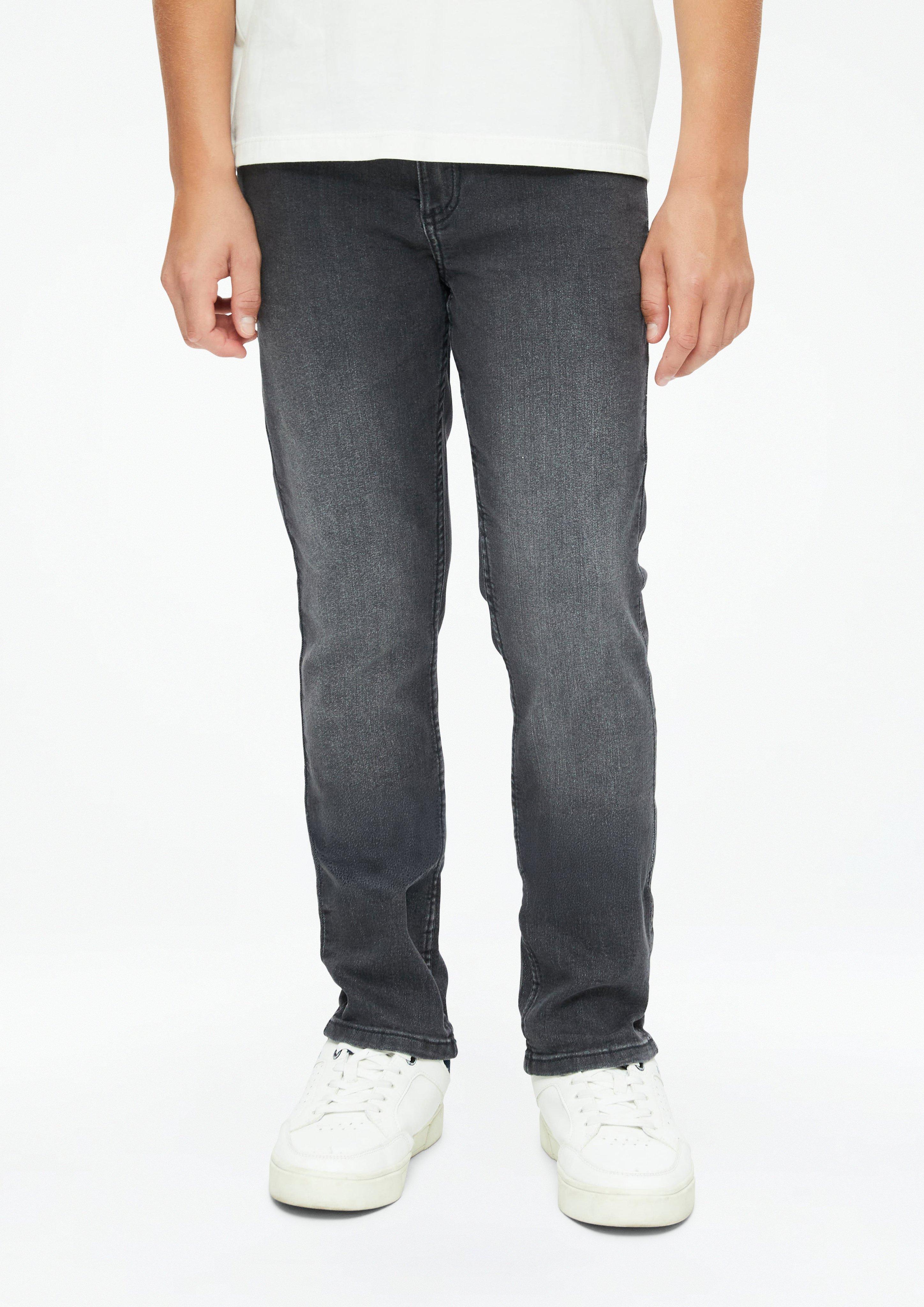 Kinder Jeans Seattle / Regular Fit / Mid Rise / Slim Leg in grau von s.Oliver