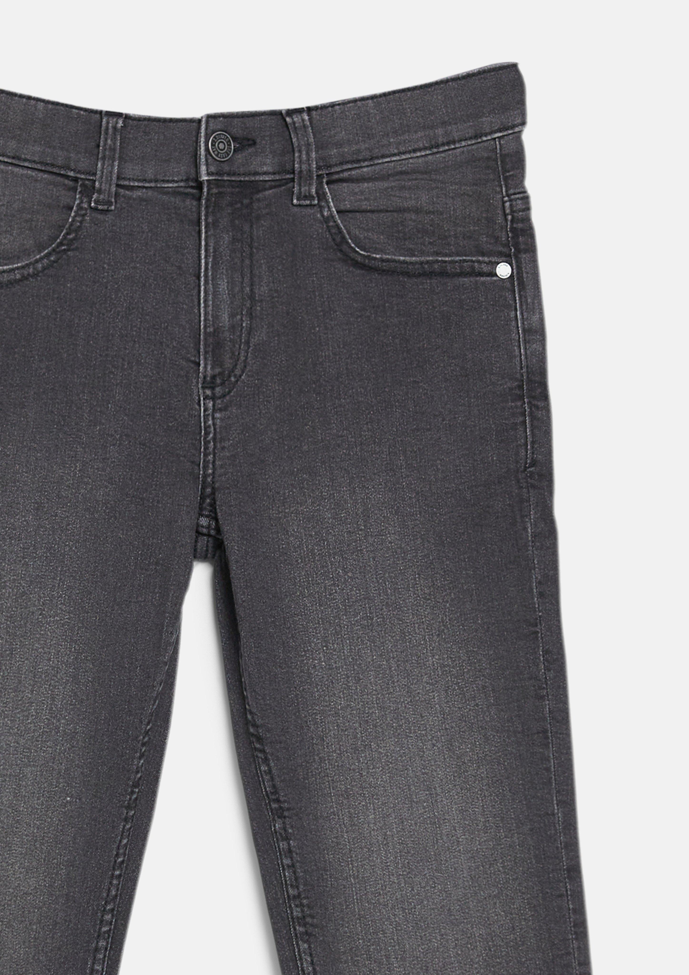 Kinder Jeans Seattle / Regular Fit / Mid Rise / Slim Leg in grau von s.Oliver