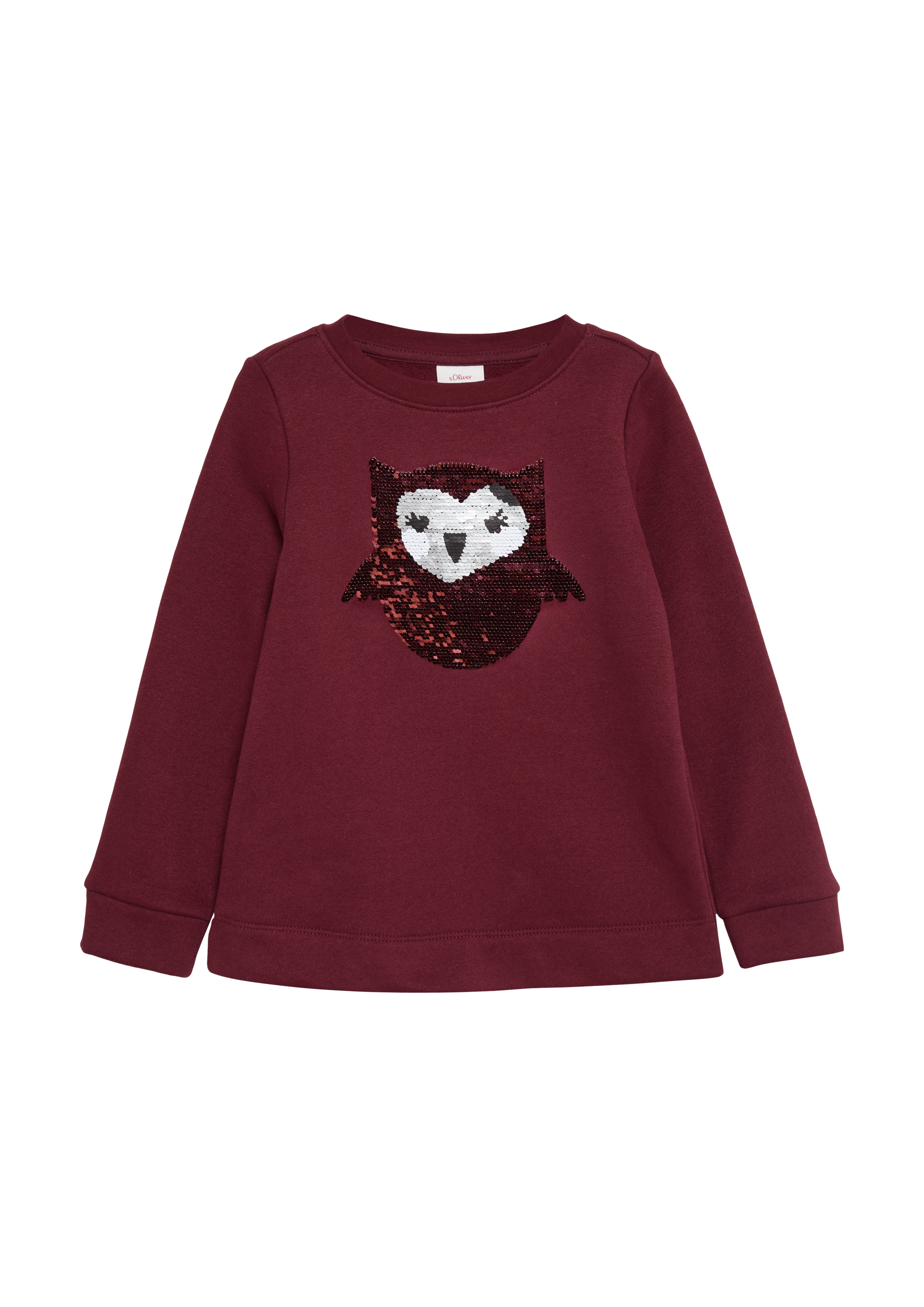 s.Oliver - Sweatshirt mit Wendepailletten, Kinder, Rosa