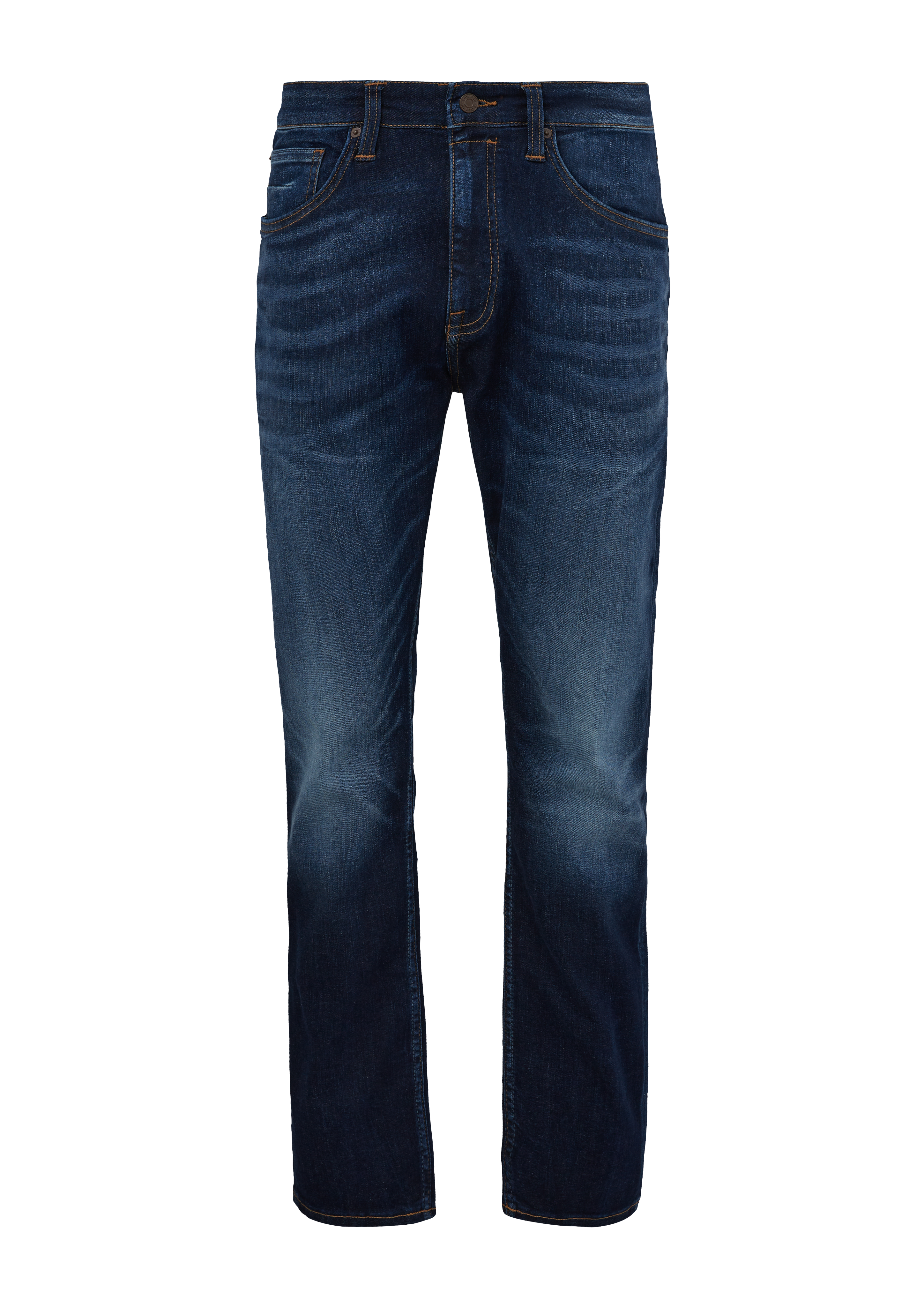 Jeans / Regular Fit / Mid Rise / Tapered Leg blau s.Oliver
