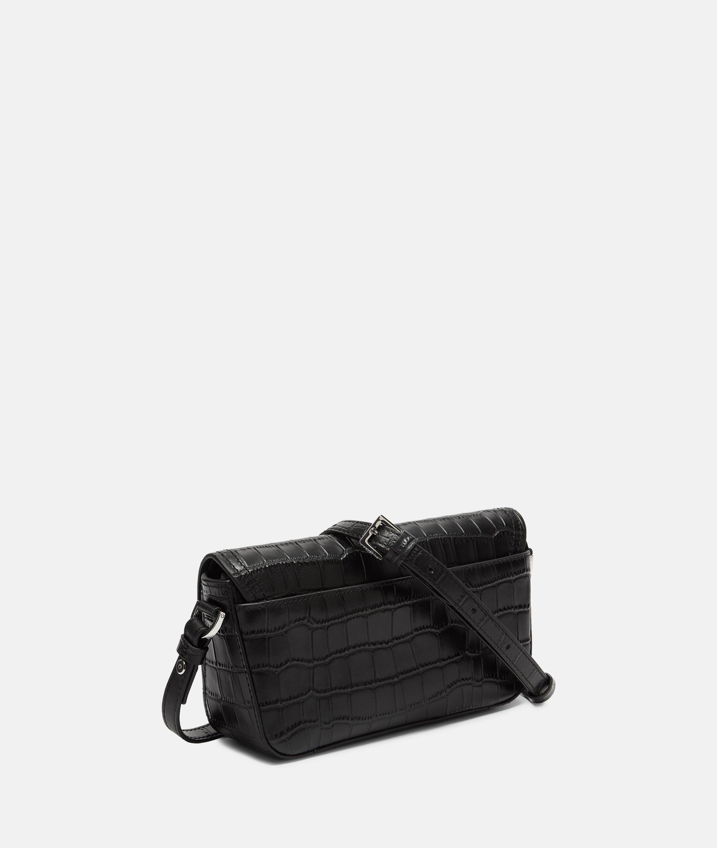 Thumbnail - Liebeskind Berlin - Kleine Crossbody-Bag aus Leder -  schwarz