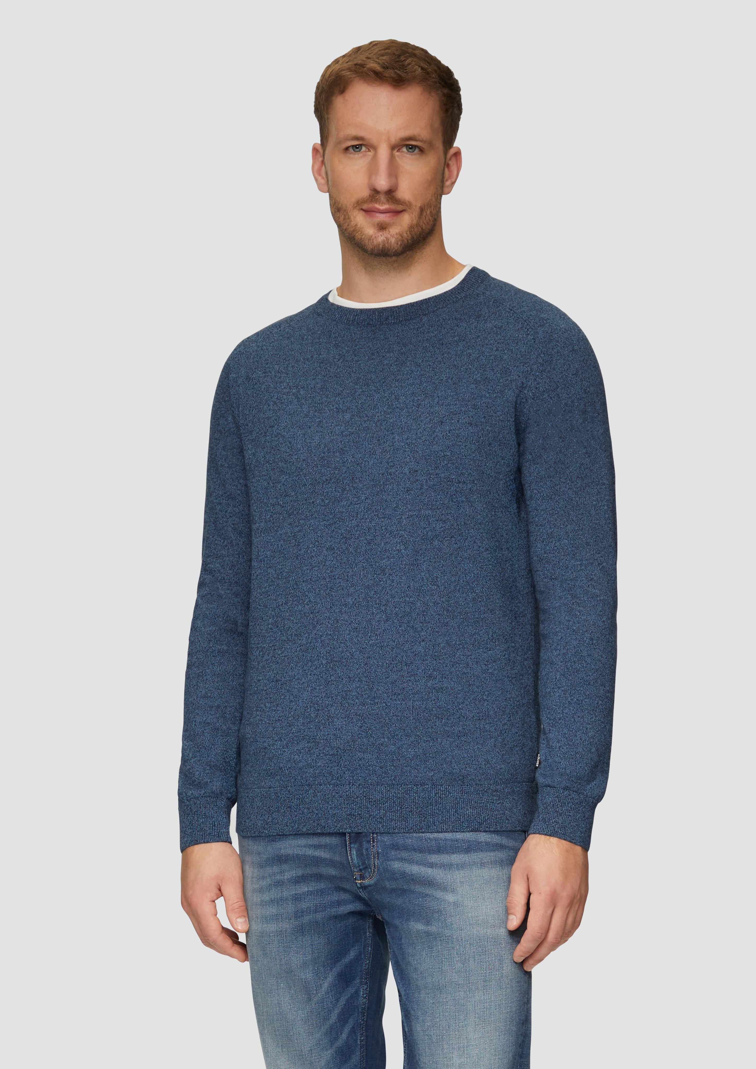 S.Oliver Strickpullover mit Raglanärmeln