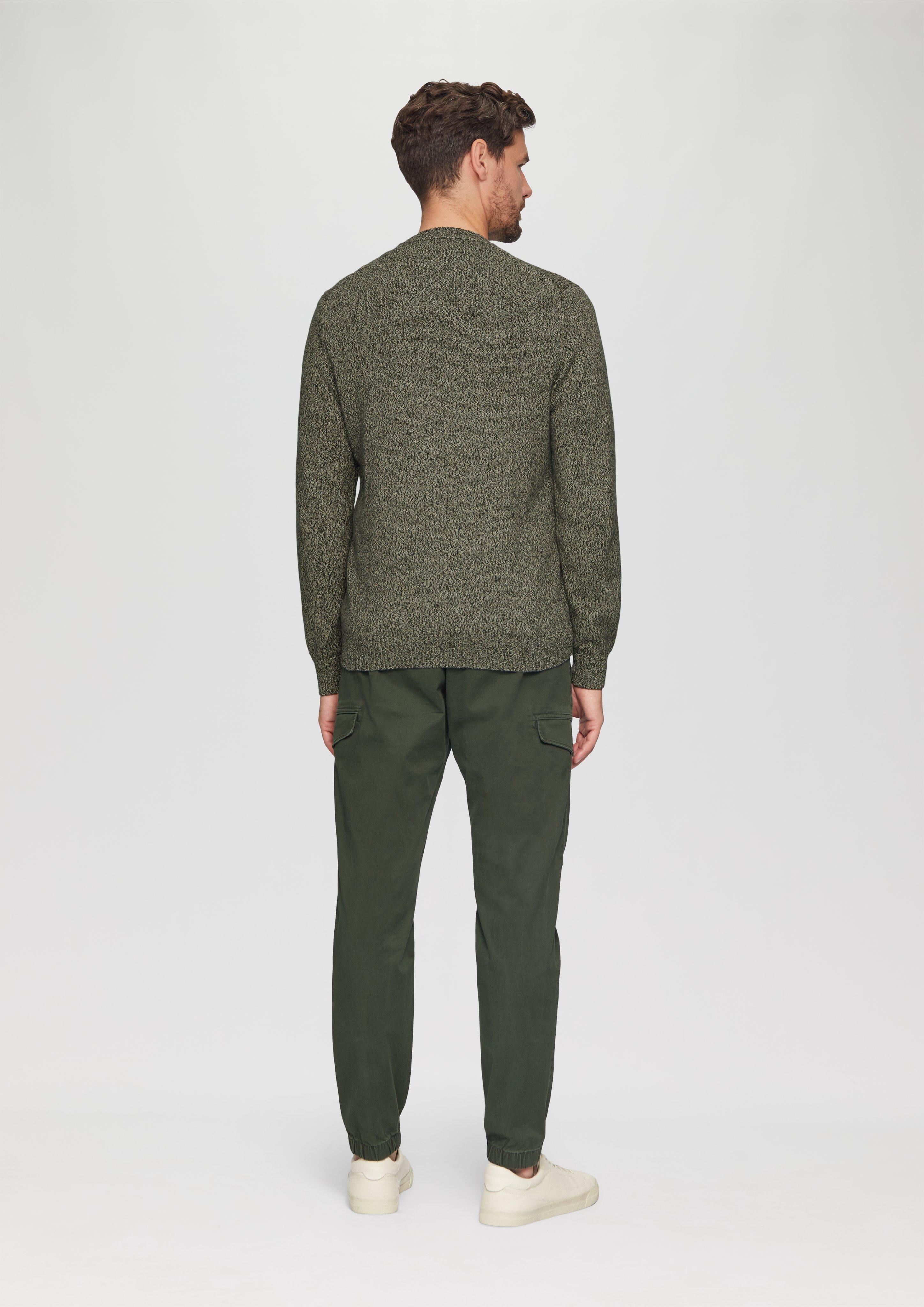 Knitted jumper with a logo - light beige | s.Oliver Knitted jumper with a logo - light beige | s.Oliver
