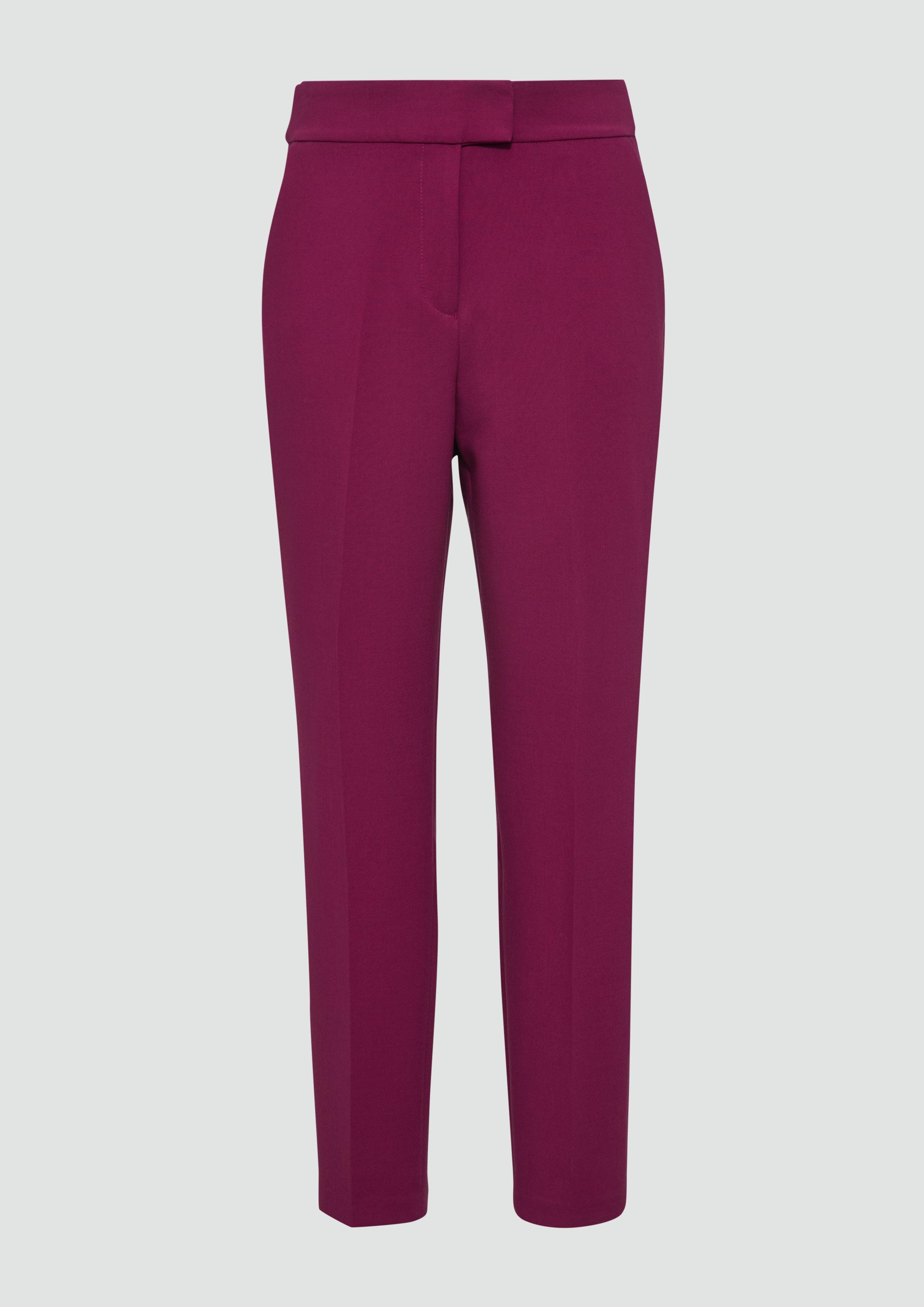 Thumbnail - s.Oliver - Slim: Cigarette Pants in Ankle-Länge, Damen, Rosa