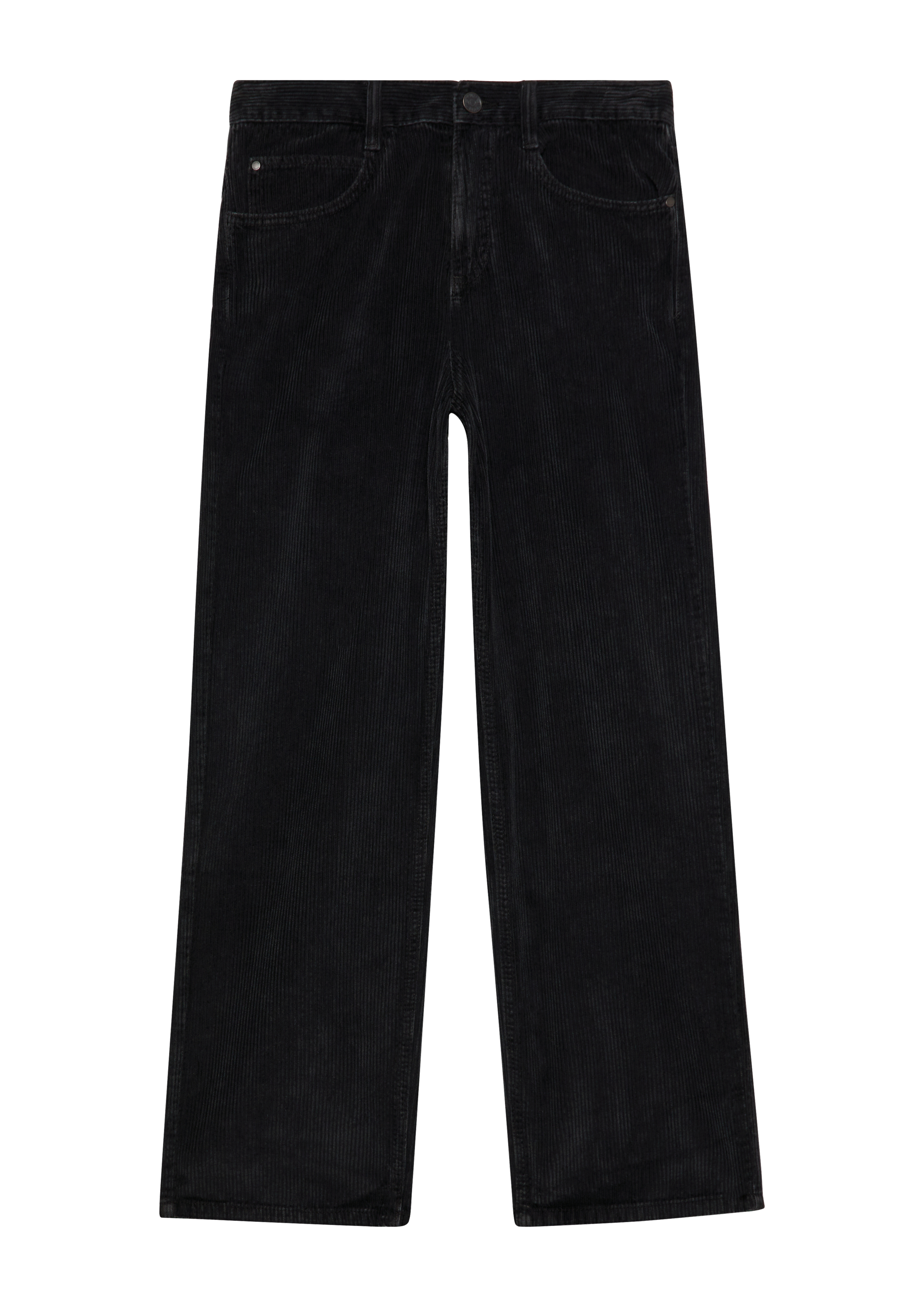 s.Oliver - Cordhose Baggy / Relaxed Fit / Mid Rise / Wide Leg, Jungen, schwarz