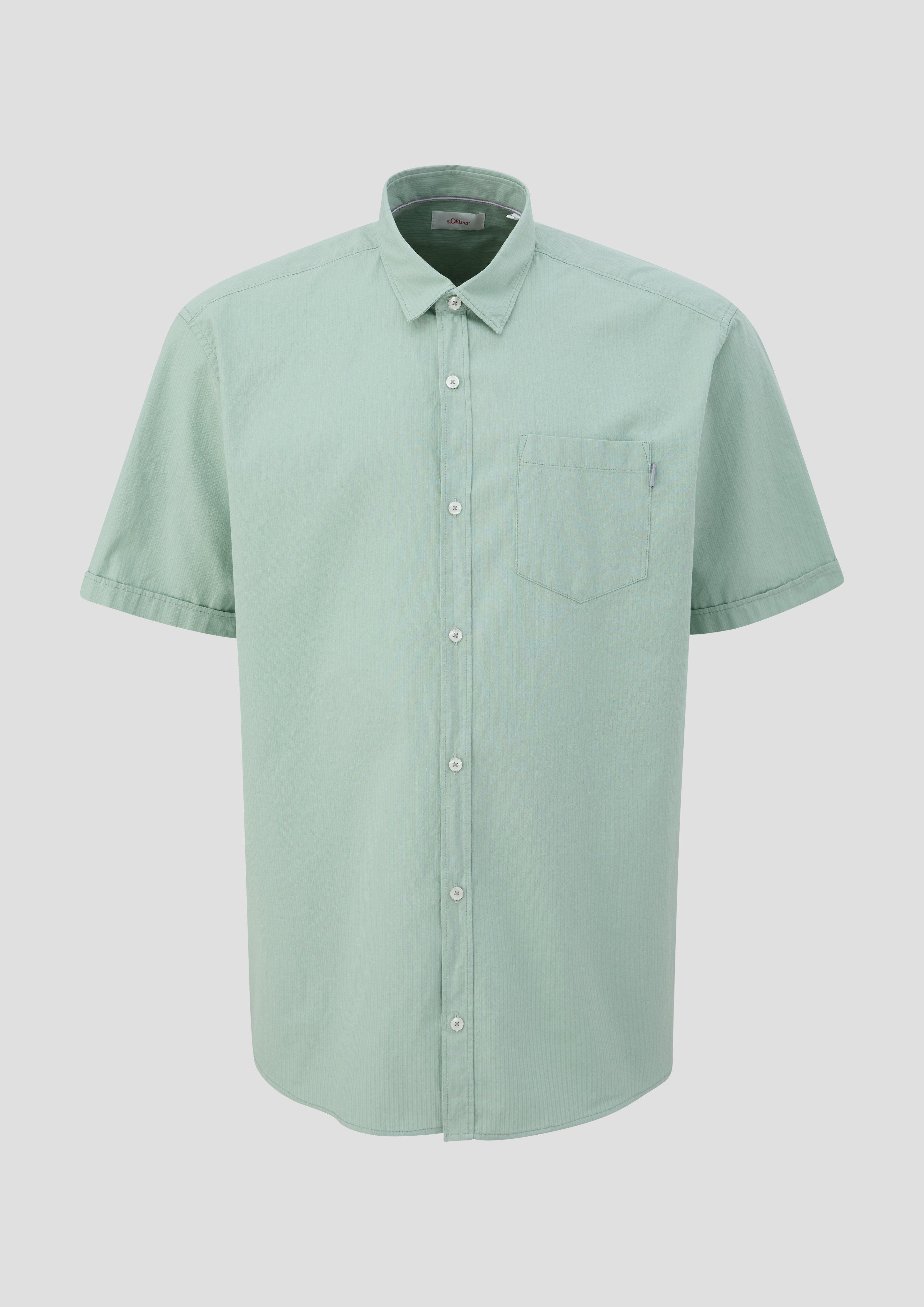 s.Oliver - Hemd mit Button-Down-Kragen, Herren, türkis