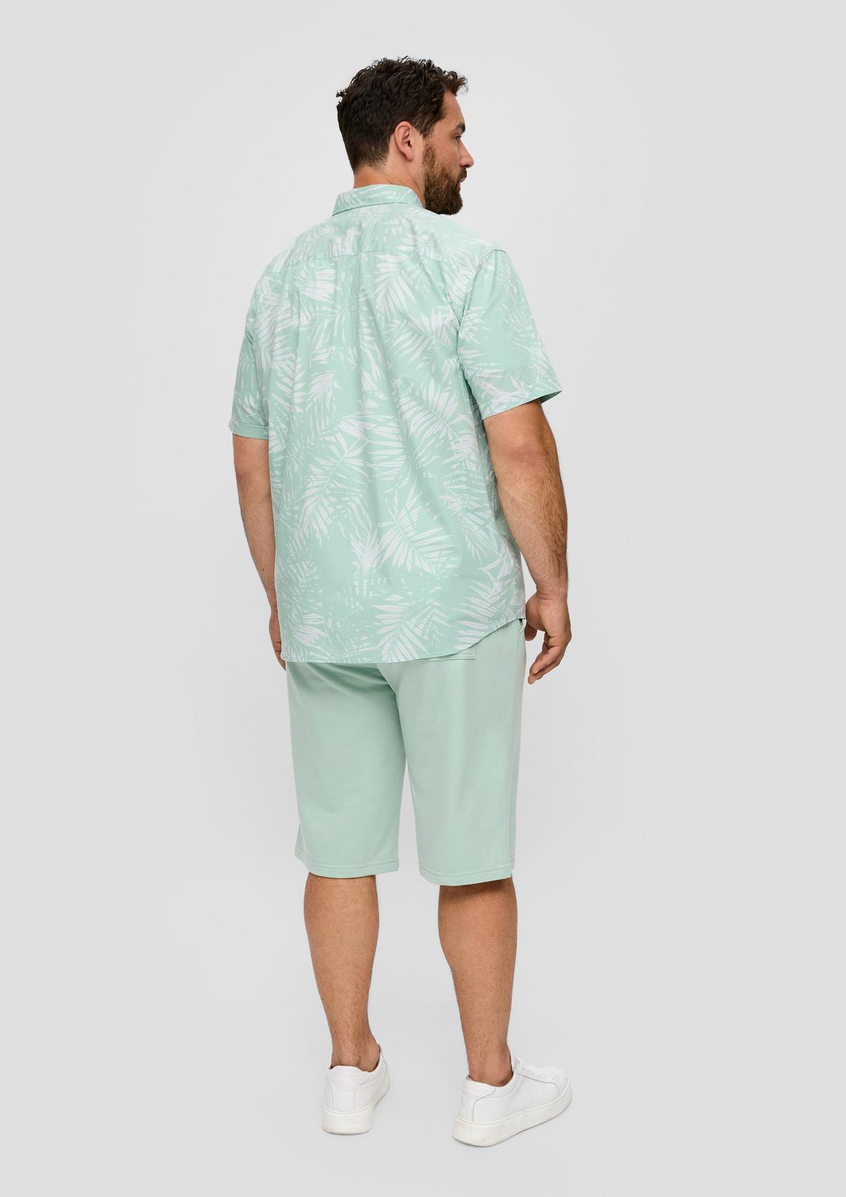 s.Oliver Overhemd met korte mouwen in een slim fit