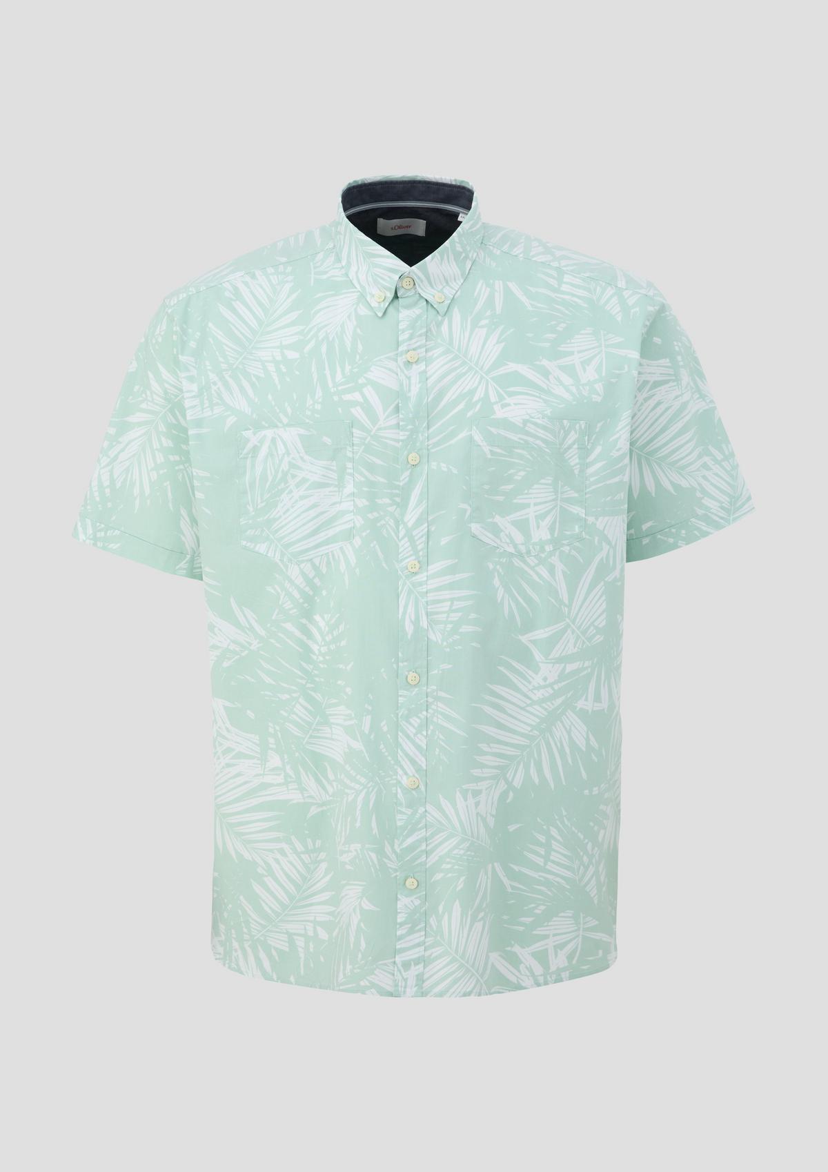 s.Oliver Short sleeve shirt in a slim fit