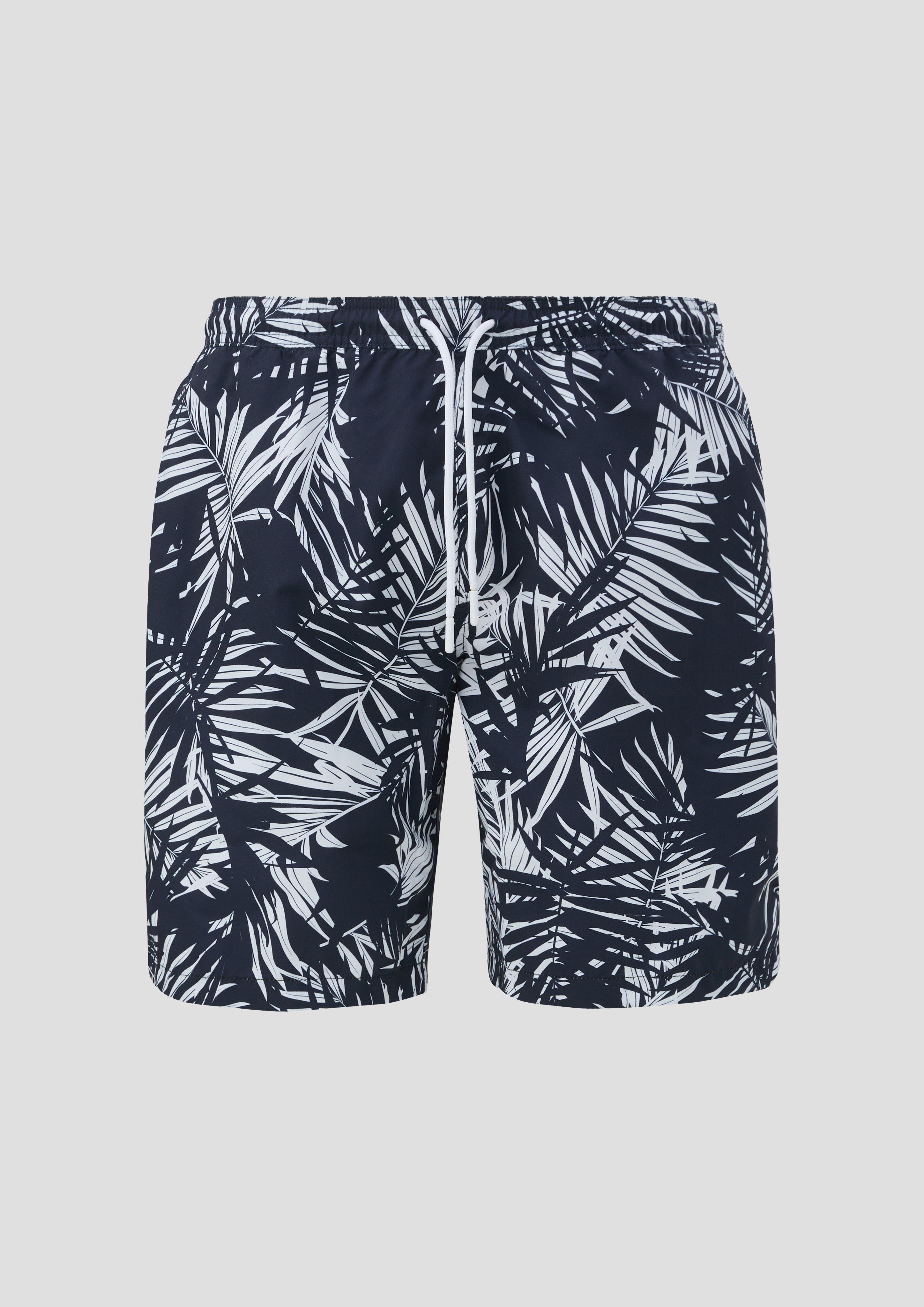 s.Oliver Badehose mit All-over-Print