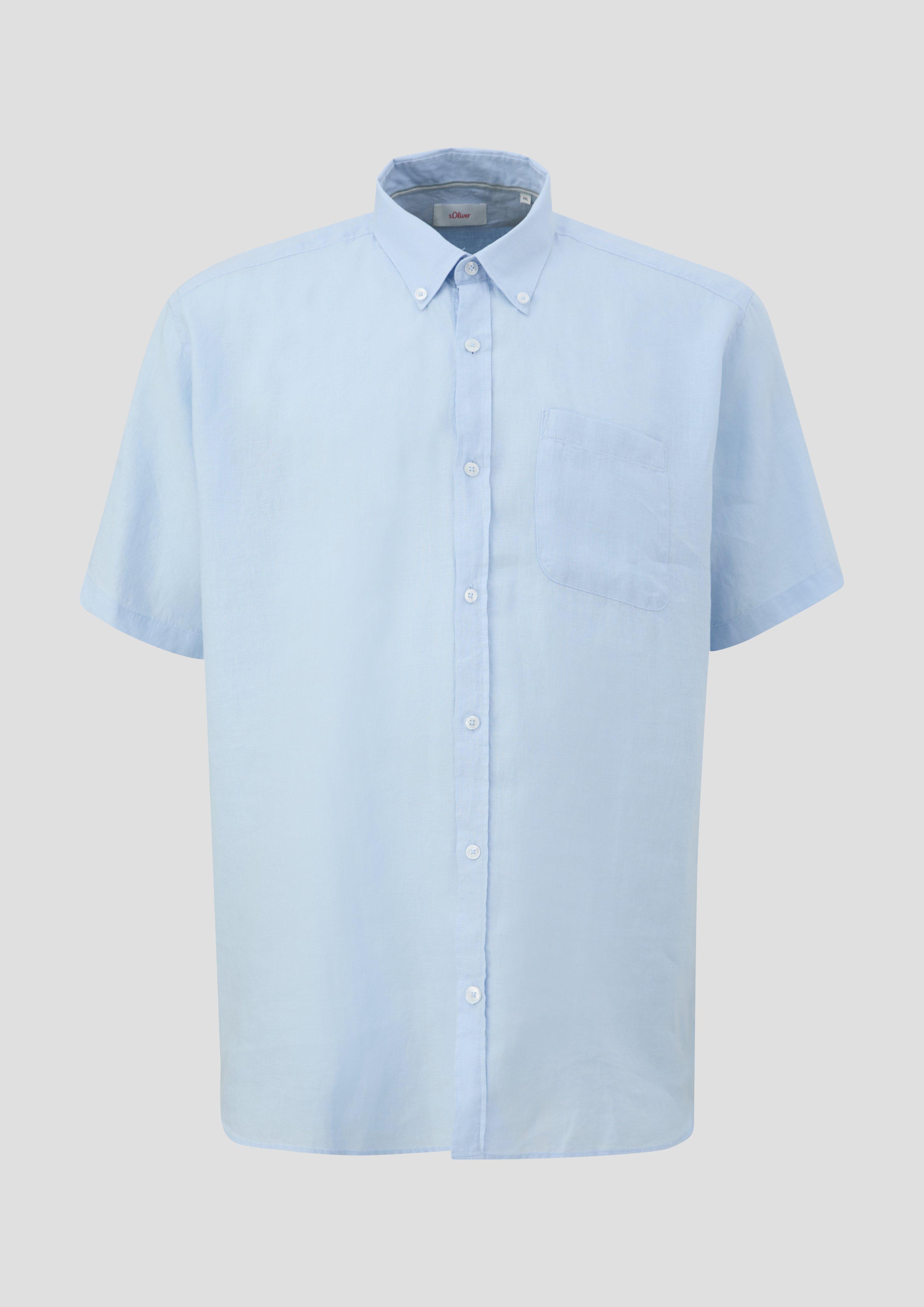 s.Oliver Kurzarmhemd aus Leinen