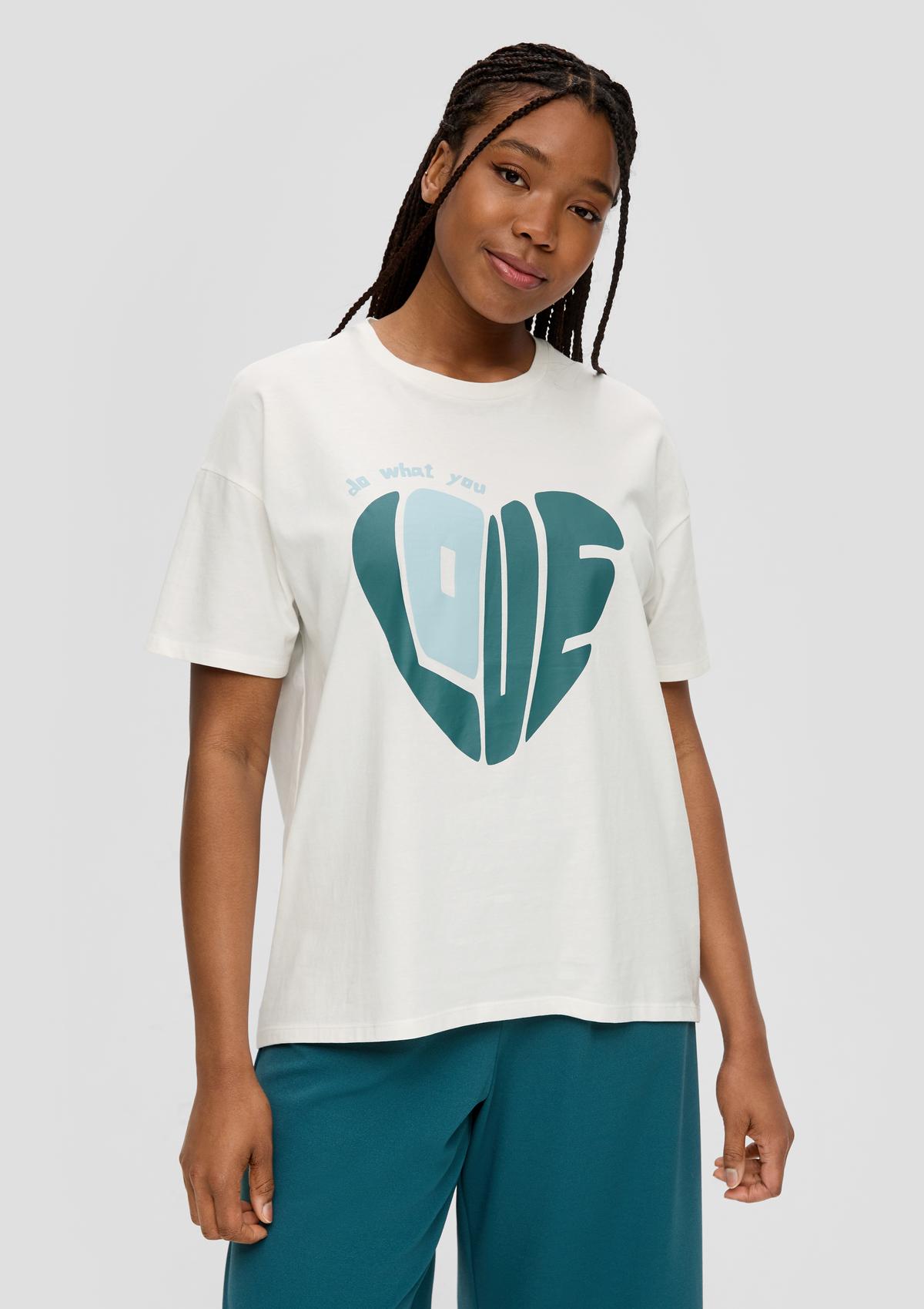s.Oliver Oversized T-shirt with a print detail