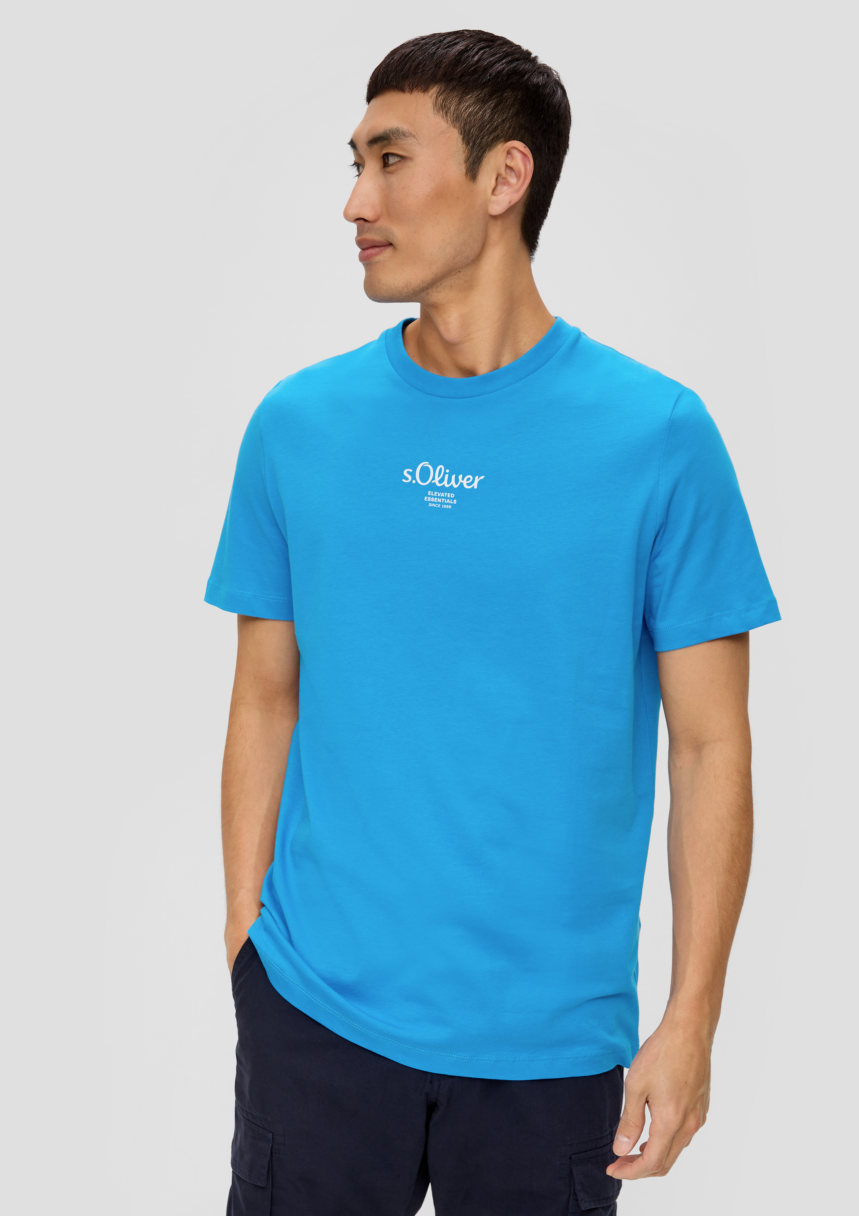 S.Oliver T-Shirt mit Logo-Print