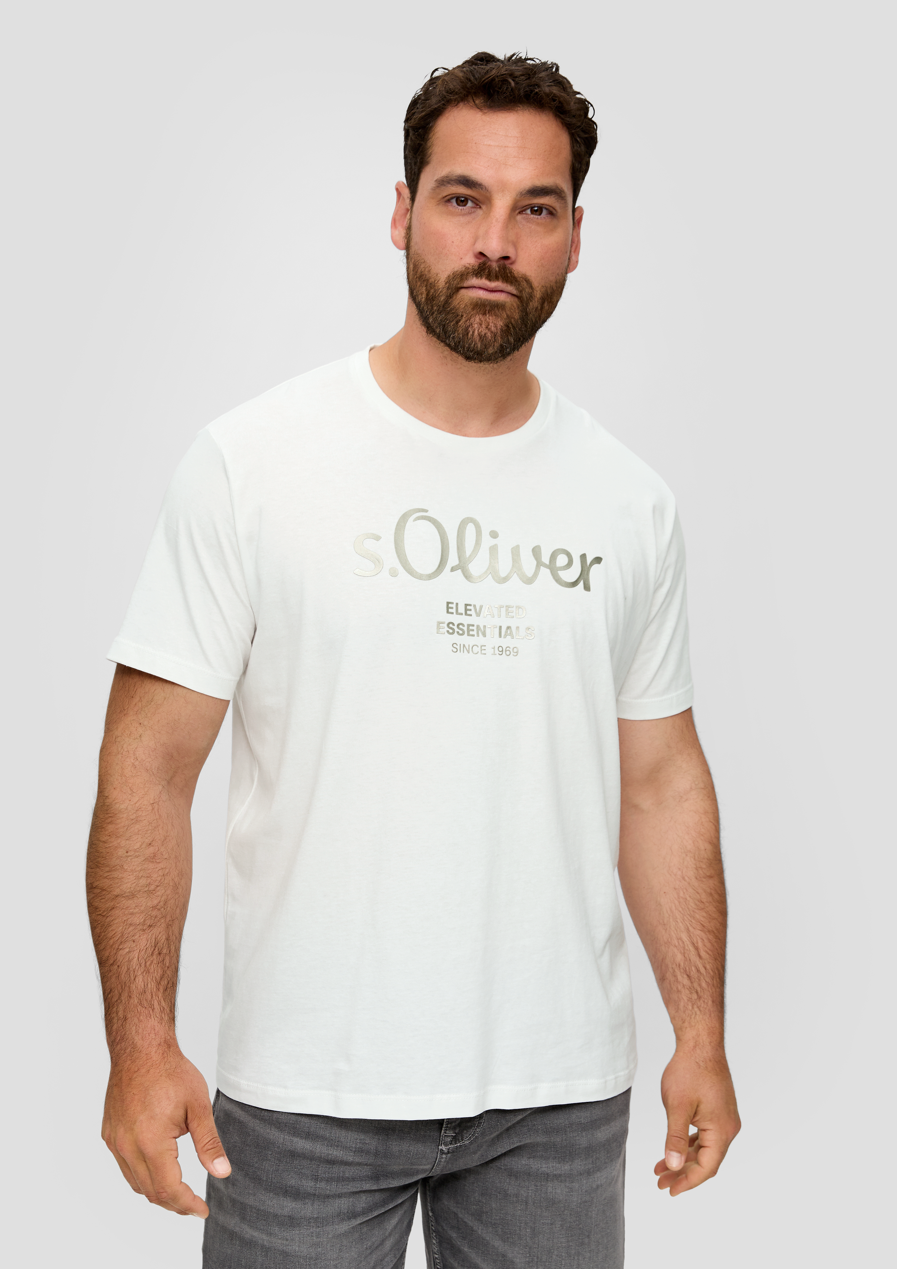 S.Oliver T-Shirt mit Label-Print