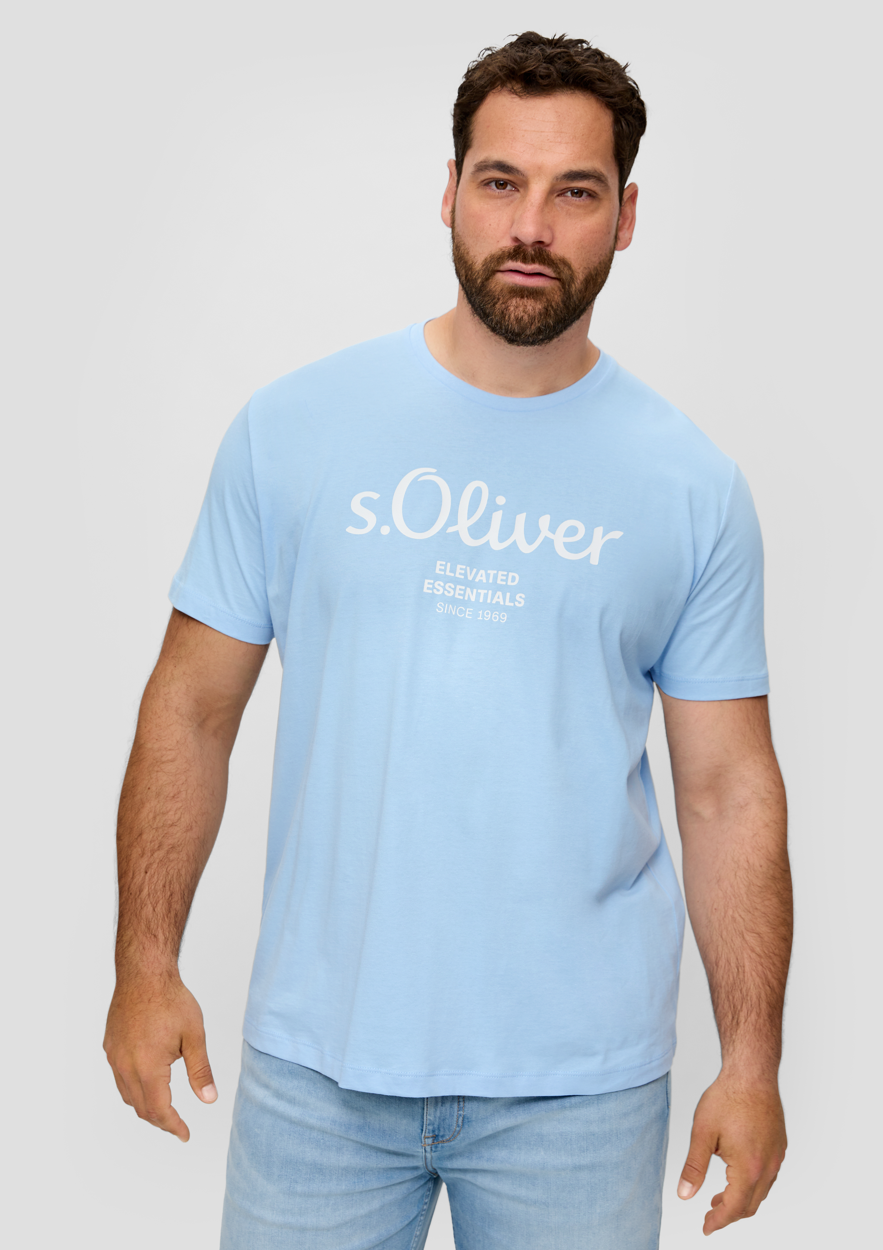 S.Oliver T-Shirt mit Label-Print