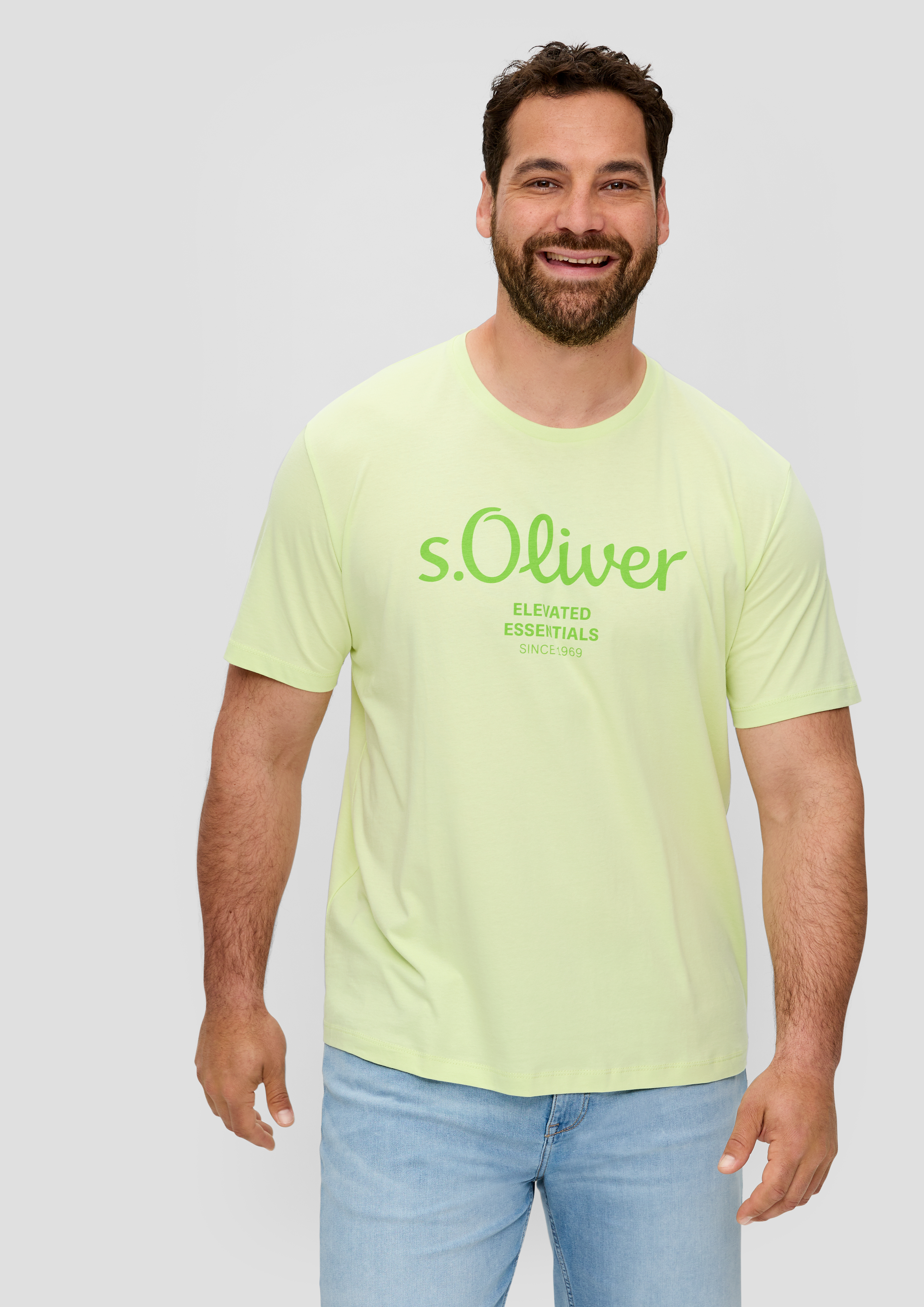 S.Oliver T-Shirt mit Label-Print