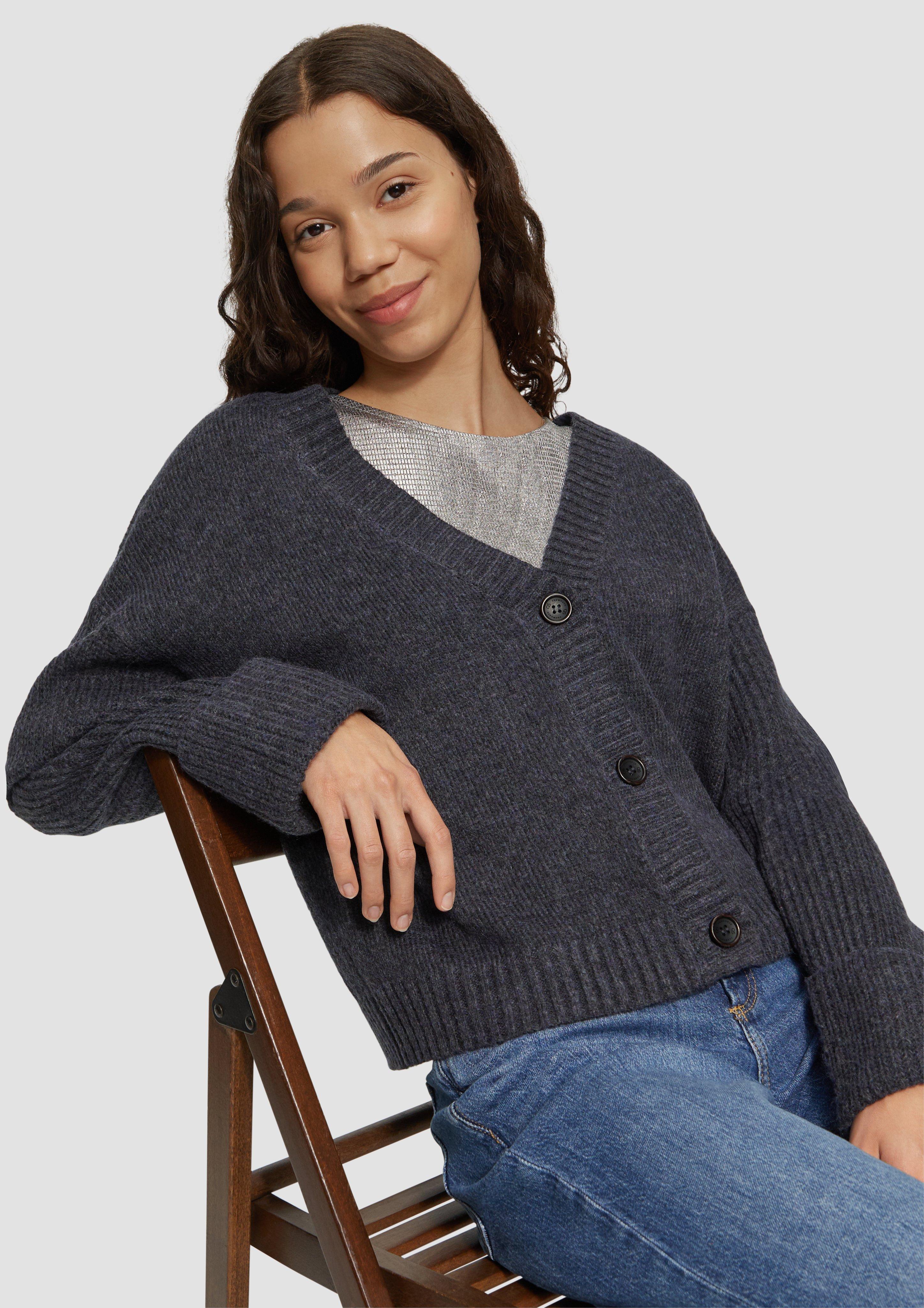 Veste en tricot in 99W0 & 40W0