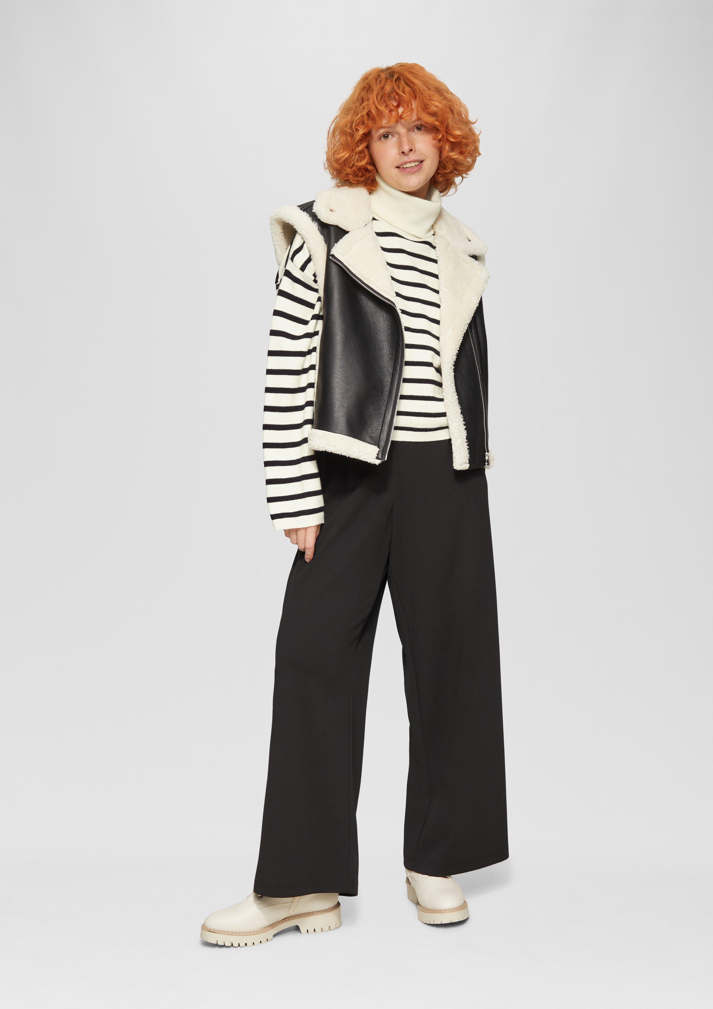 Strickpullover in 05G0 & 40G0