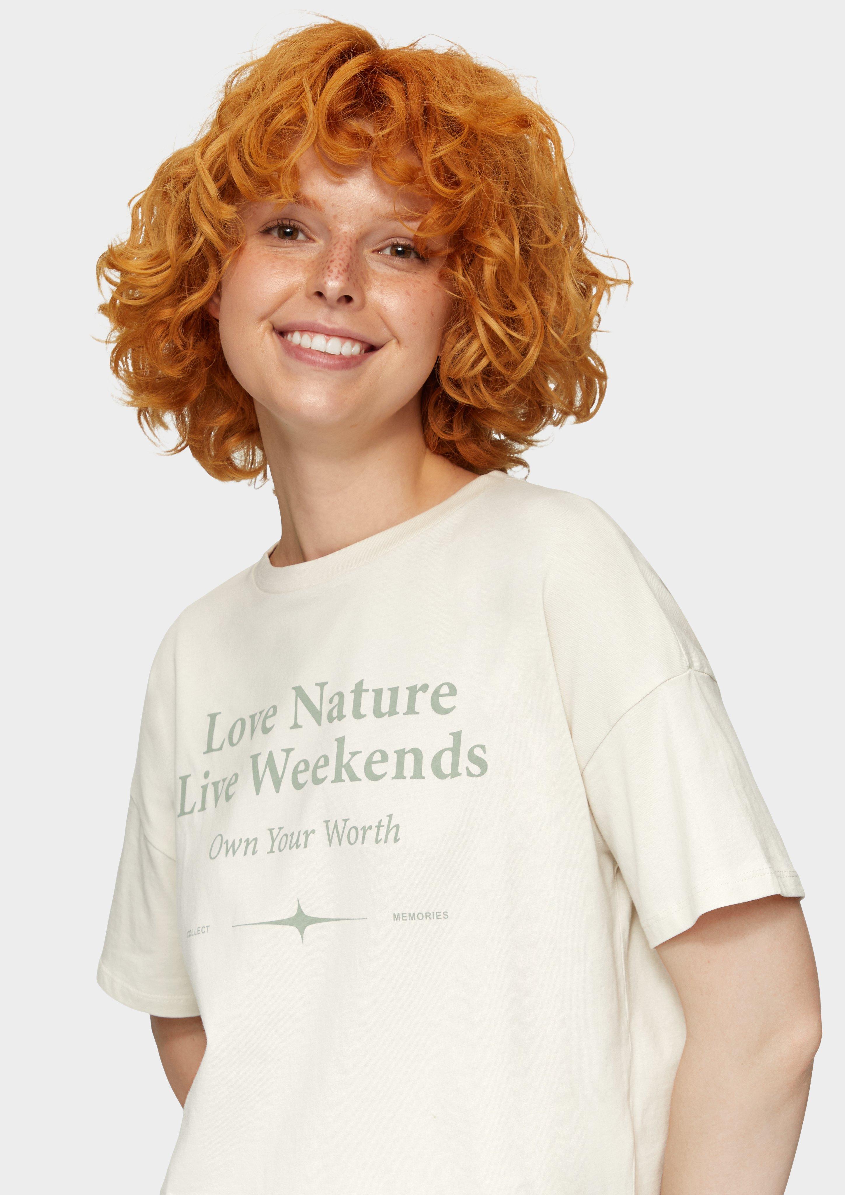 T-Shirt in 05D0 & 40D0