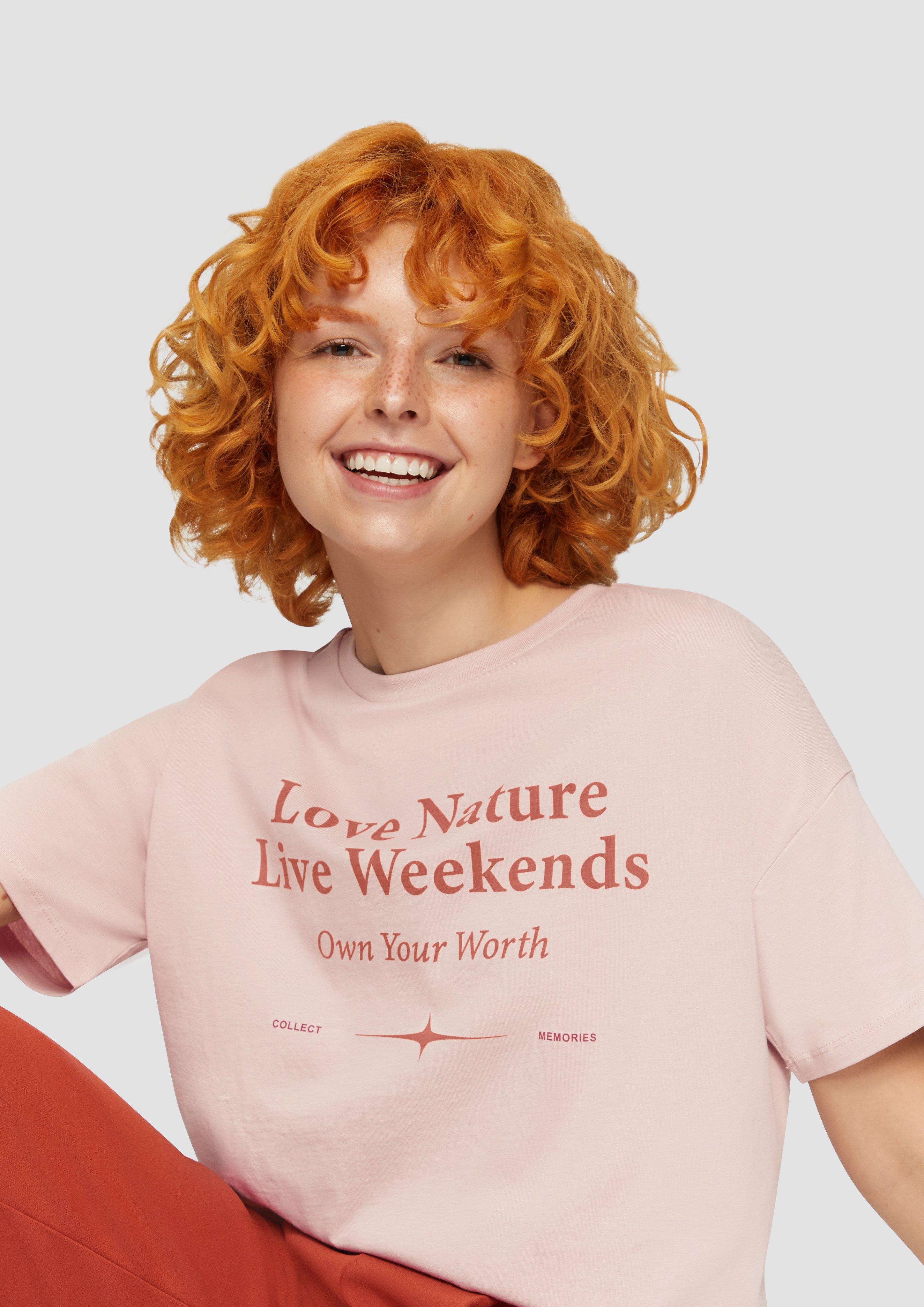 T-Shirt in 40D0 & 05D0