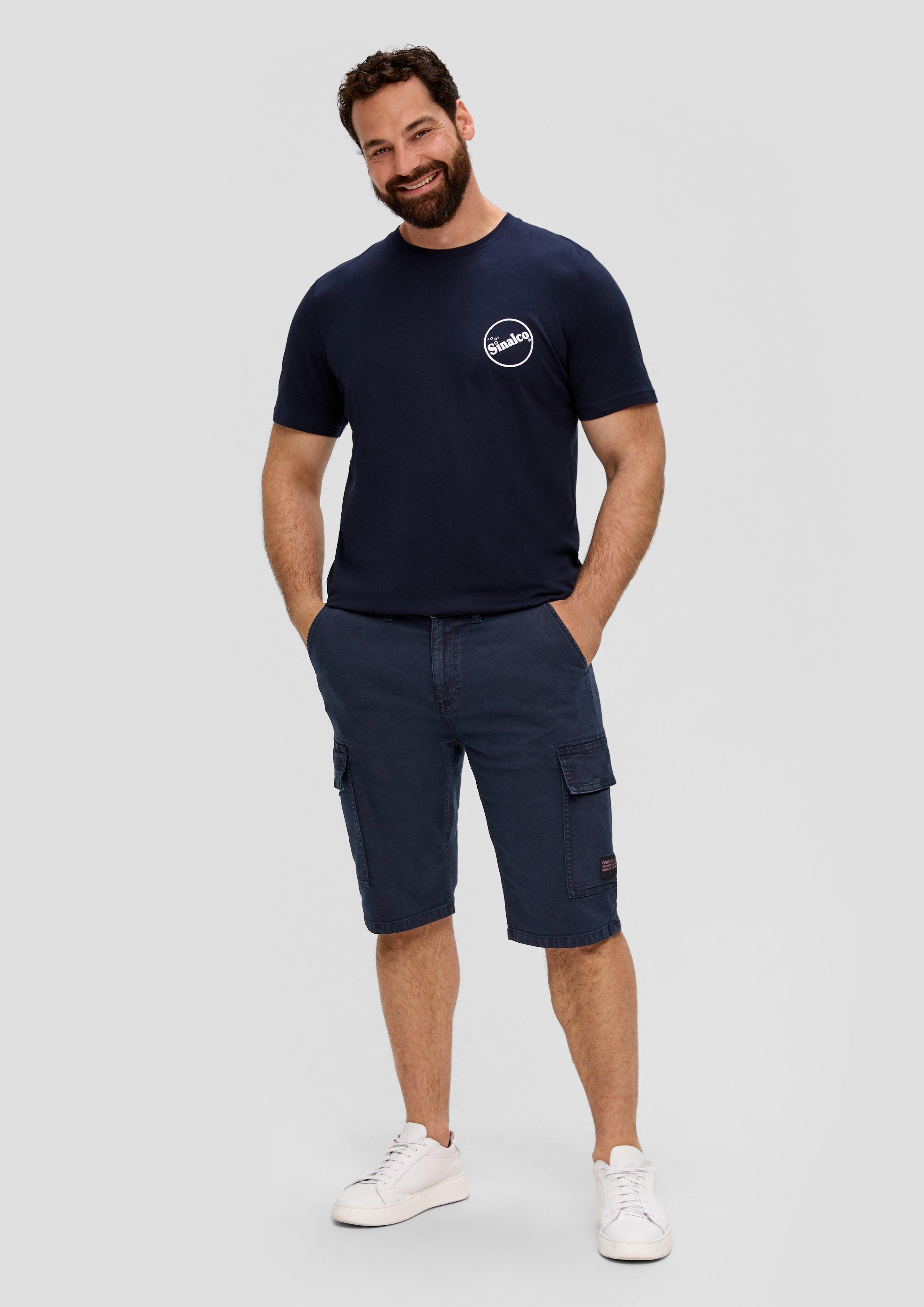 S.Oliver Jeans-Shorts / Relaxed Fit / High Rise / Straight Leg / Cargotaschen