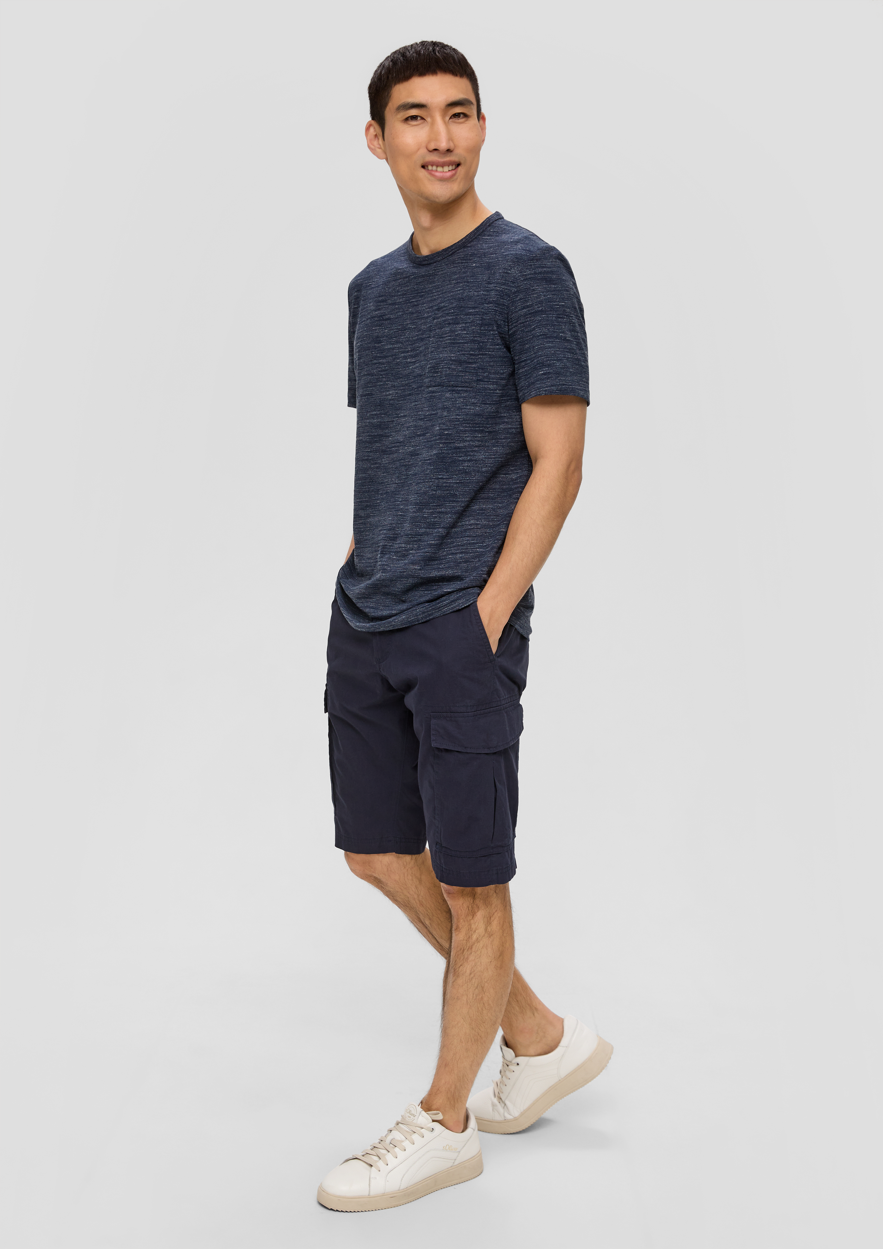 S.Oliver Cargo-Bermuda im Relaxed Fit