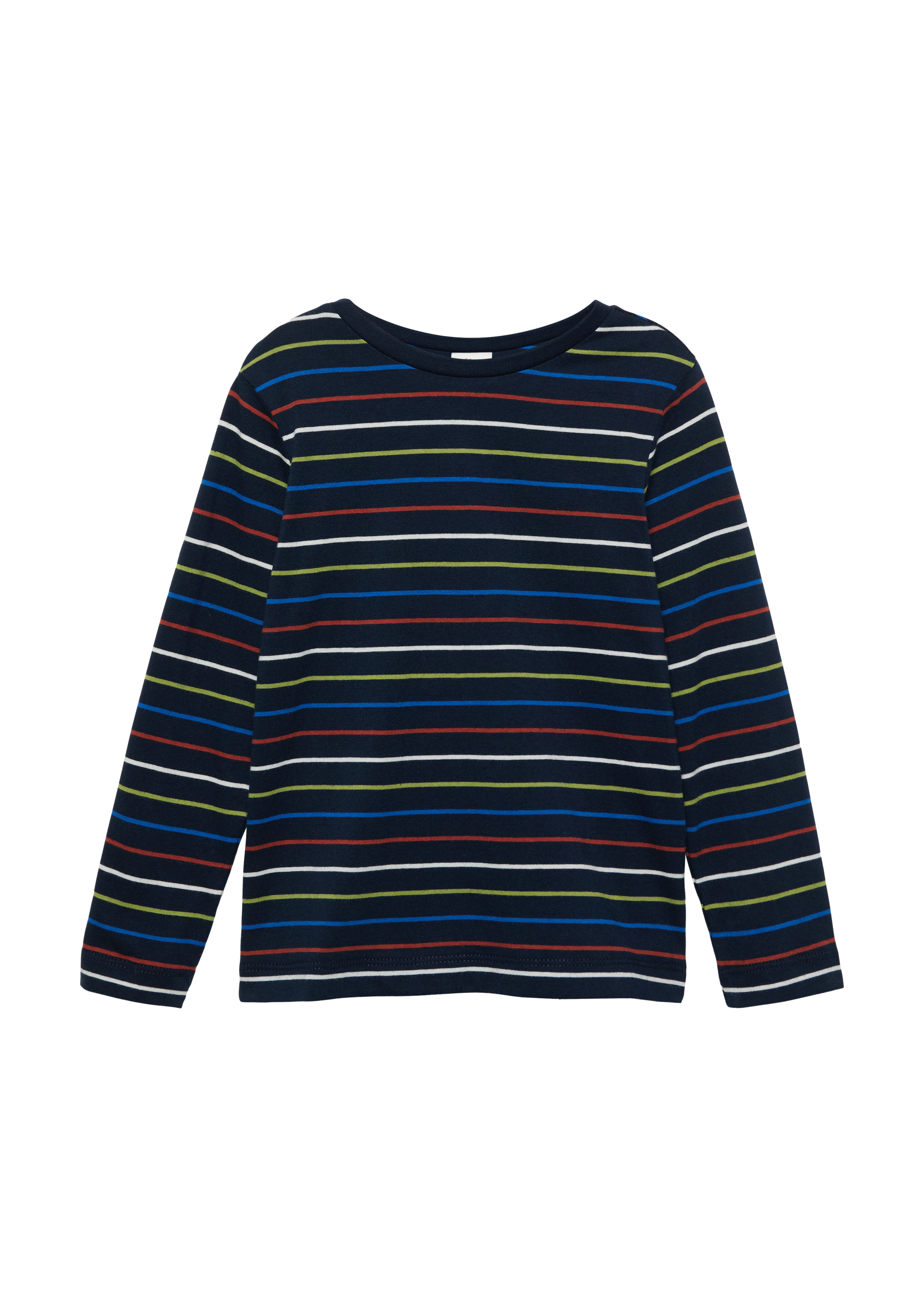 s.Oliver - Weiches Longsleeve mit Streifen, Kinder, blau