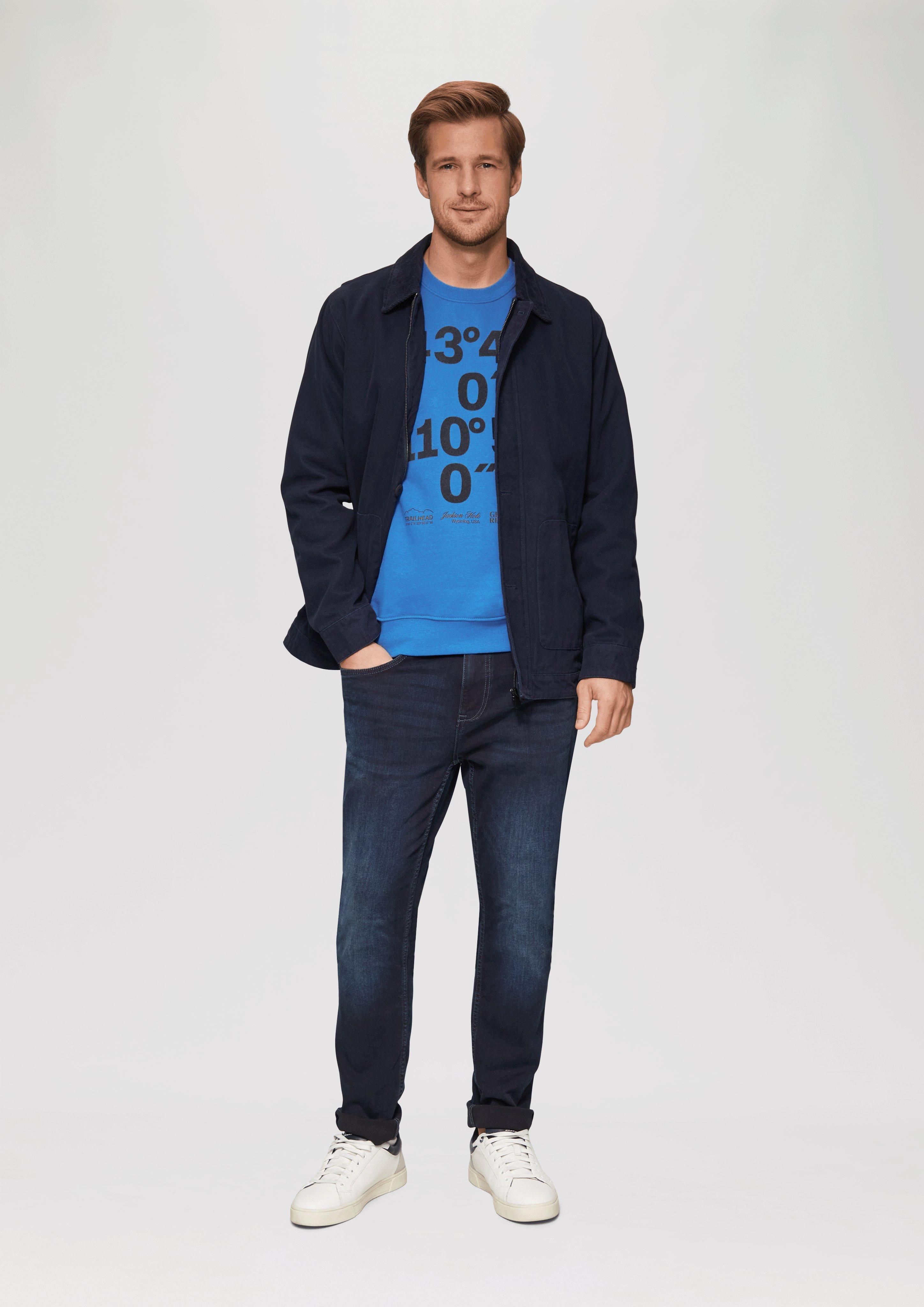 Sweat-shirt in 55D1, 59D1 & 95D1