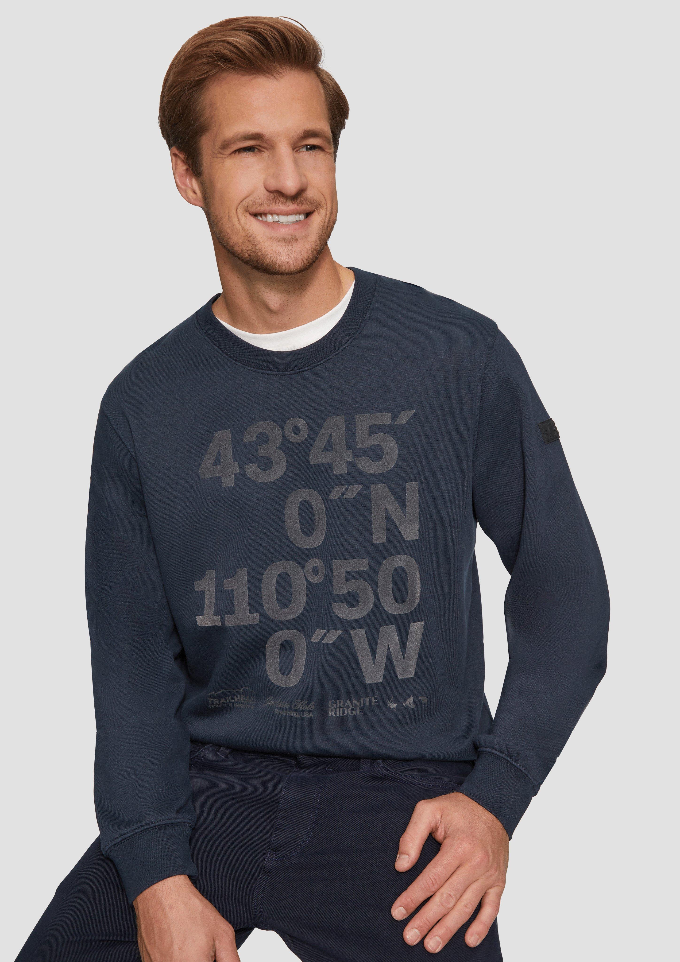 Sweatshirt in 59D1, 55D1 & 95D1