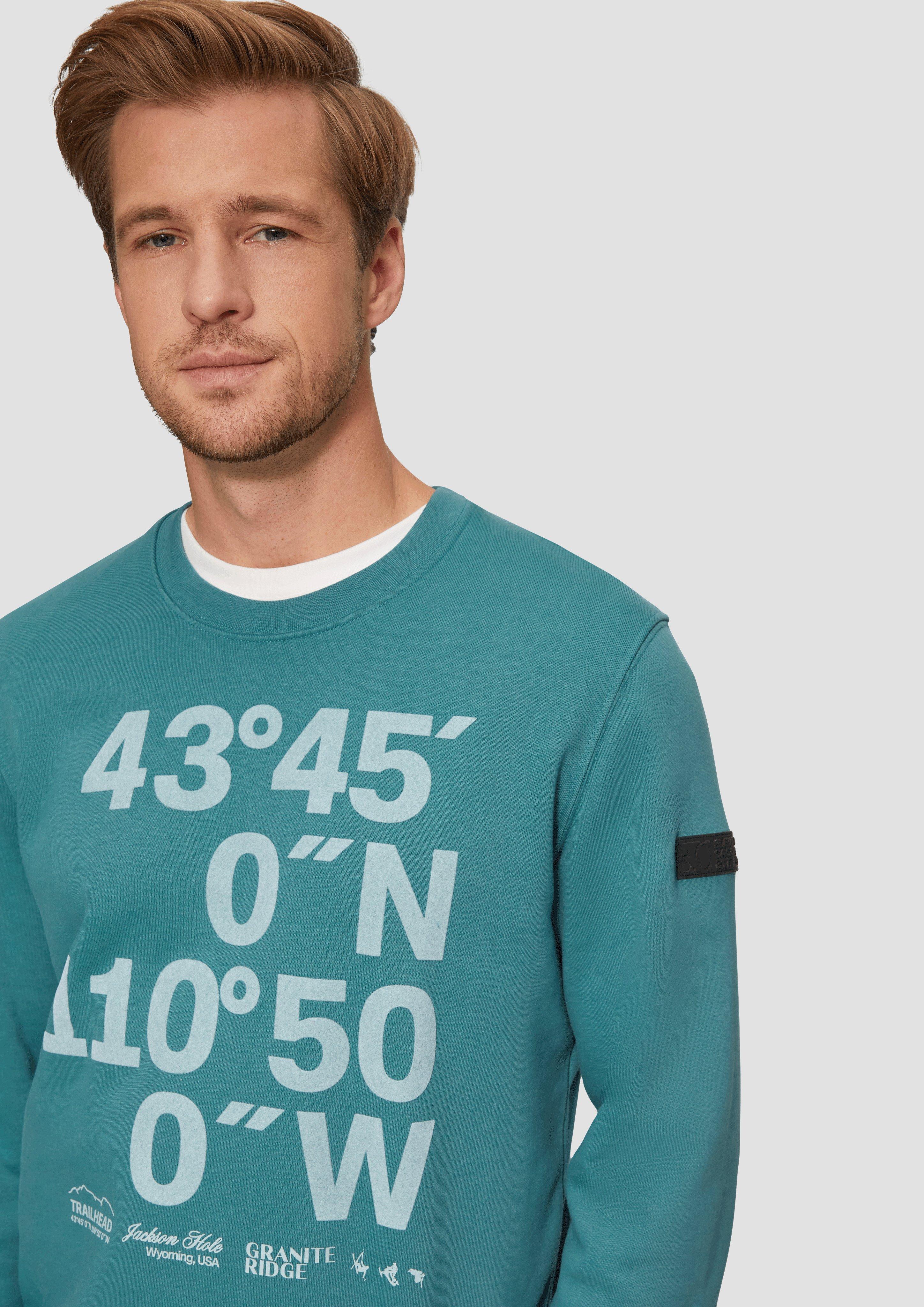 Sweat-shirt in 67D1, 55D1, 59D1 & 95D1