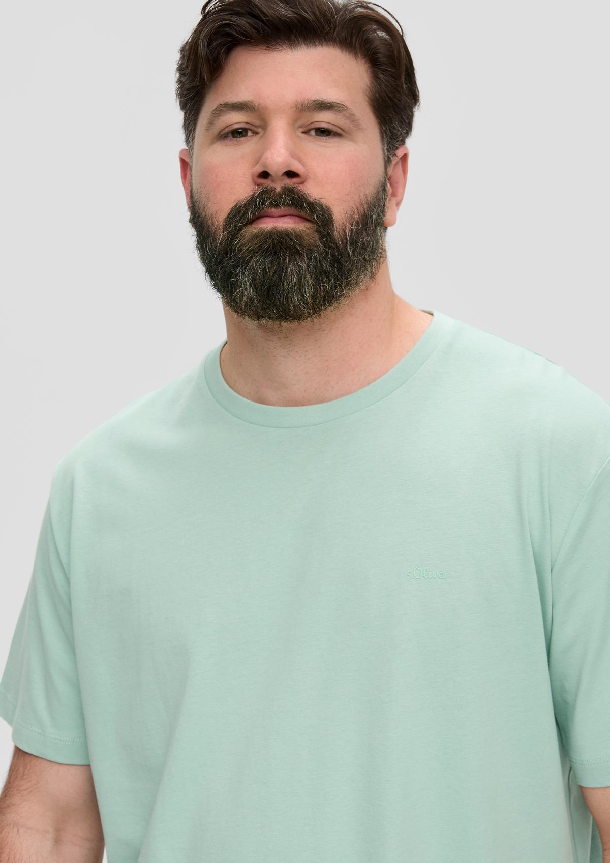 s.Oliver T-Shirt mit kleinem Logo-Print