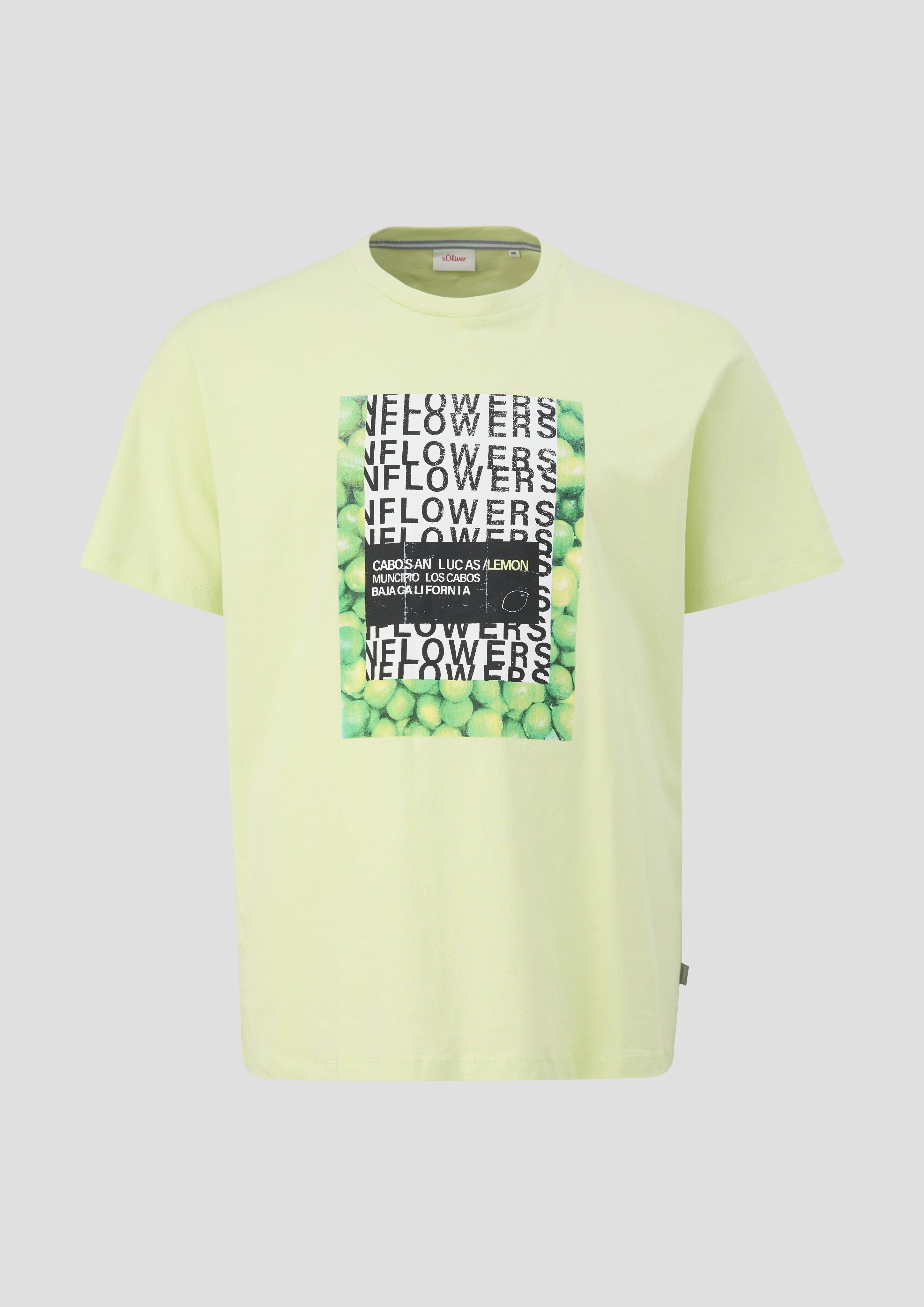 s.Oliver Jerseyshirt mit Artwork