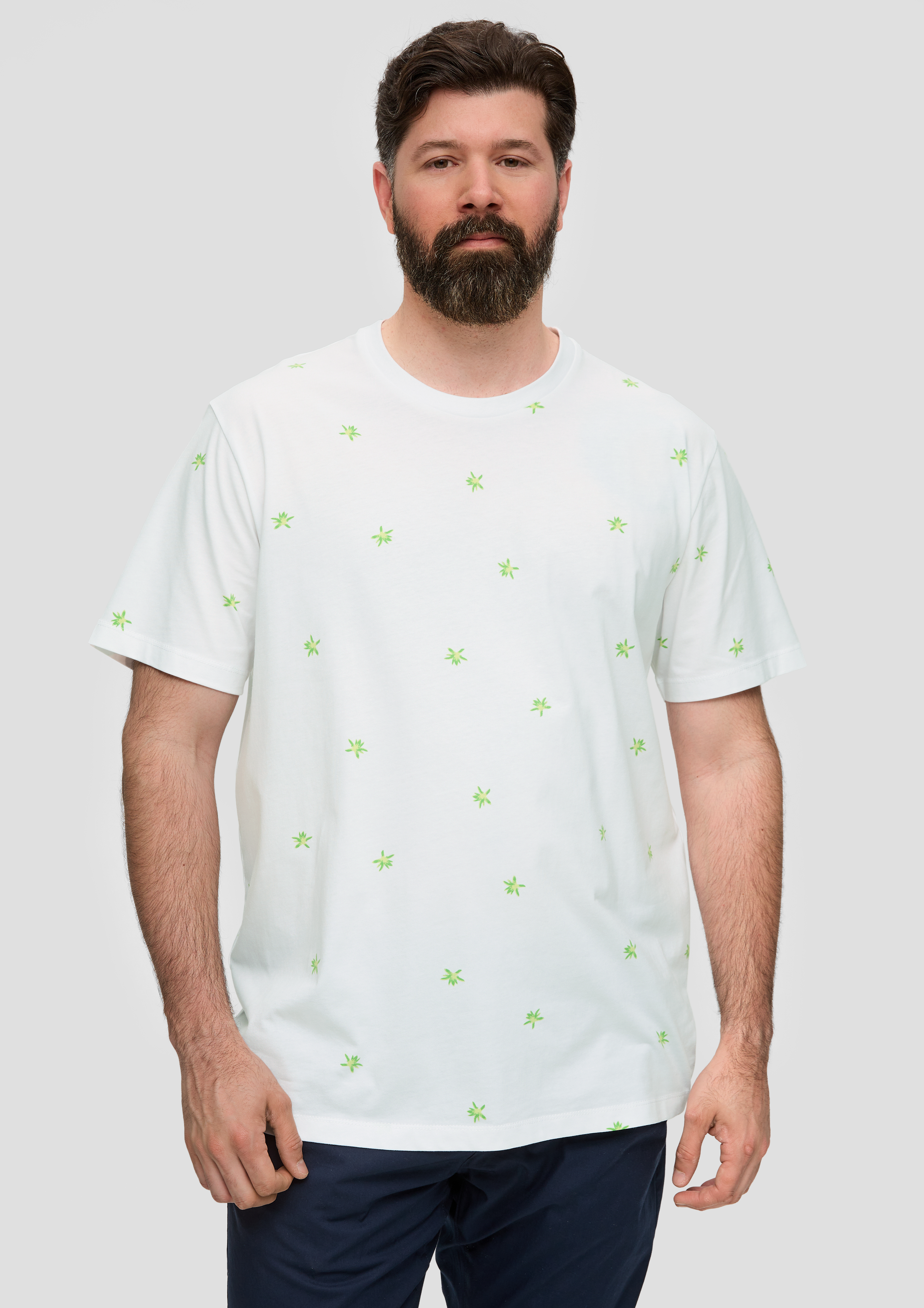 S.Oliver T-Shirt mit All-over-Print