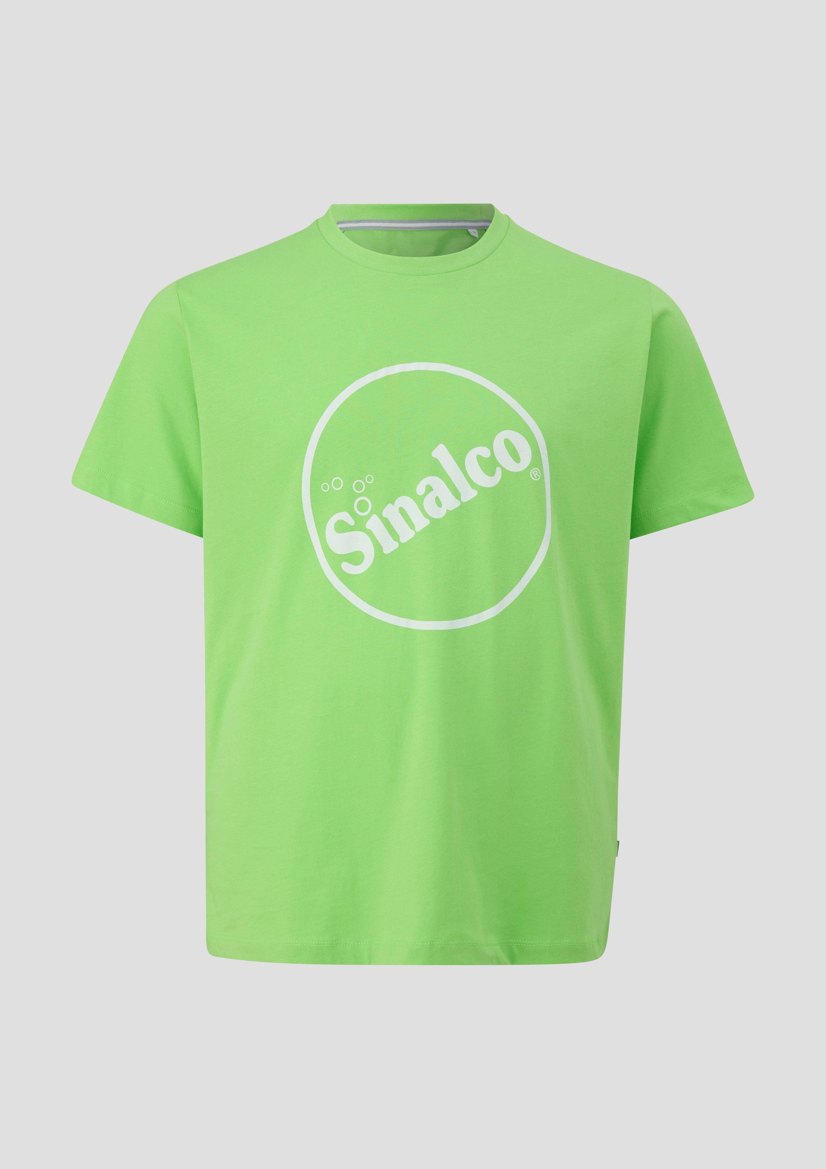 s.Oliver - Jersey-T-Shirt mit Sinalco®-Print, Herren, grün