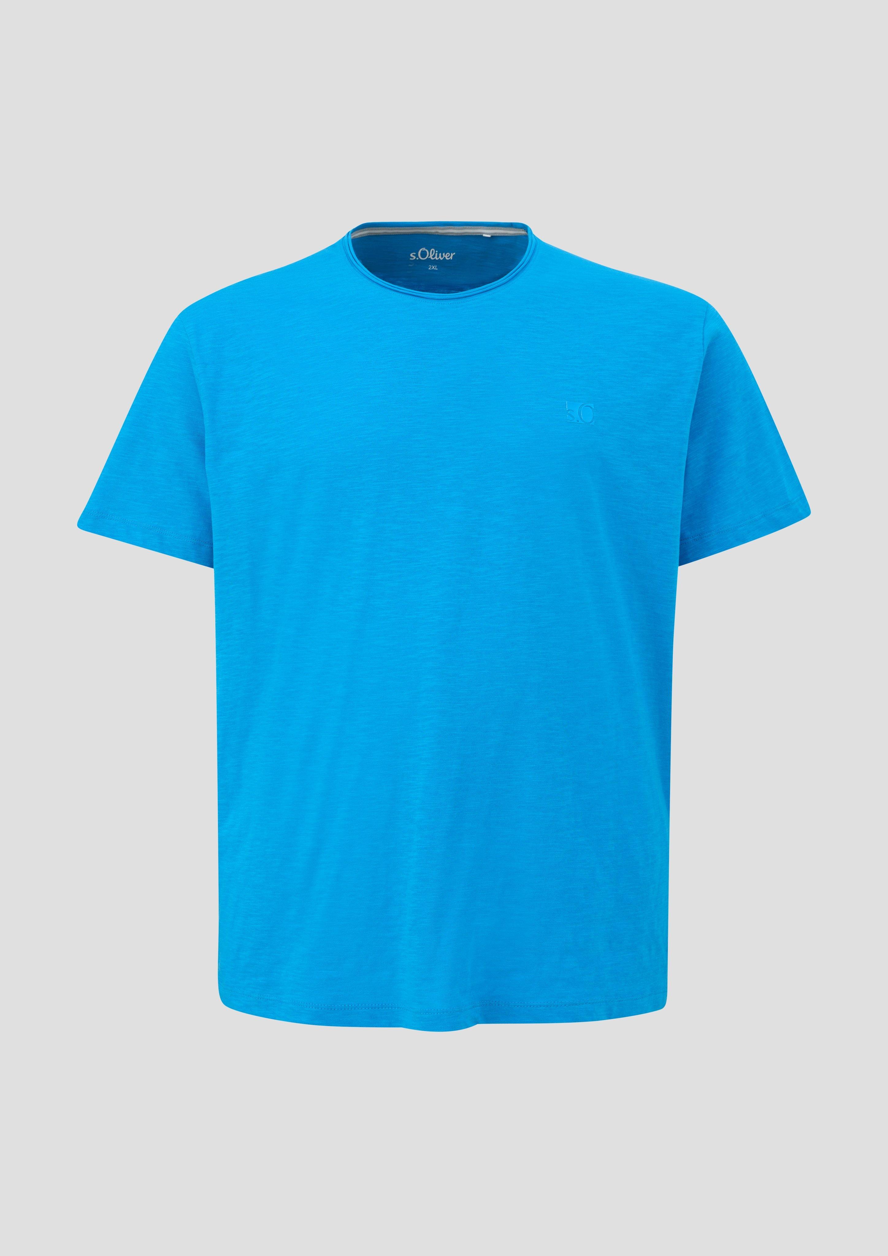 s.Oliver T-Shirt aus Baumwoll-Jersey mit Logo-Print