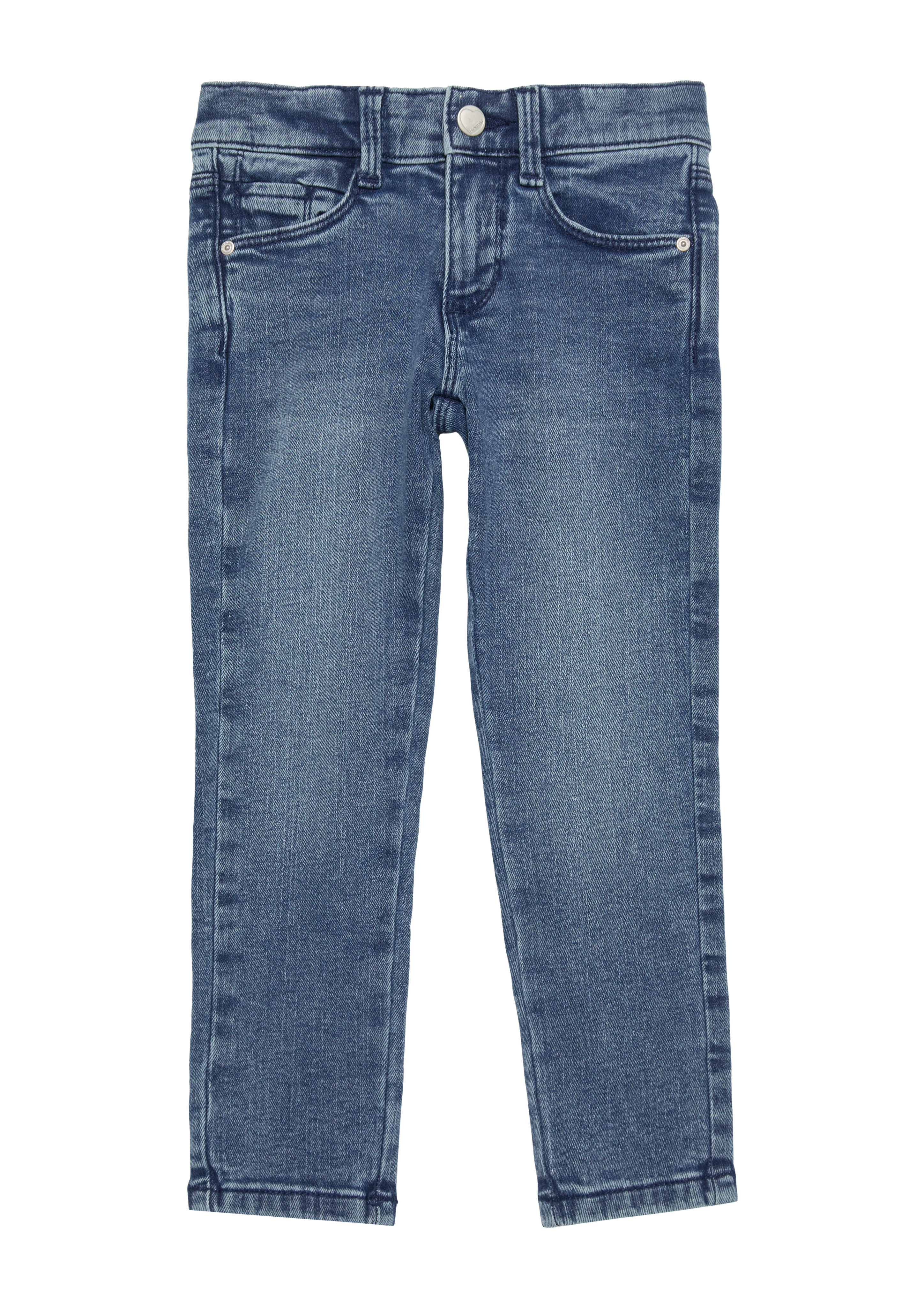 s.Oliver - Jeans Kathy / Regular Fit / Mid Rise / Slim Leg, Kinder, blau