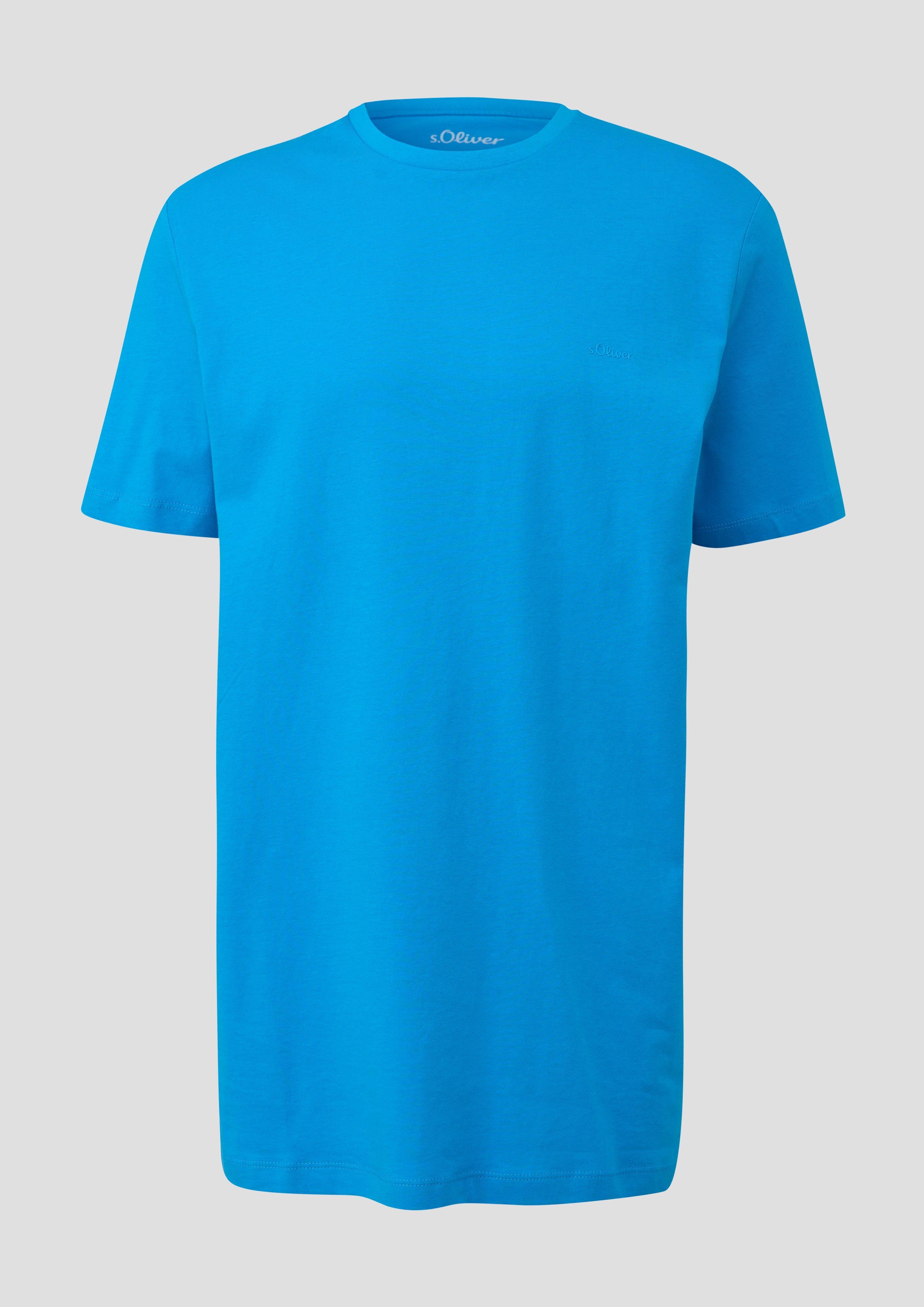 s.Oliver T-Shirt mit kleinem Logo-Print