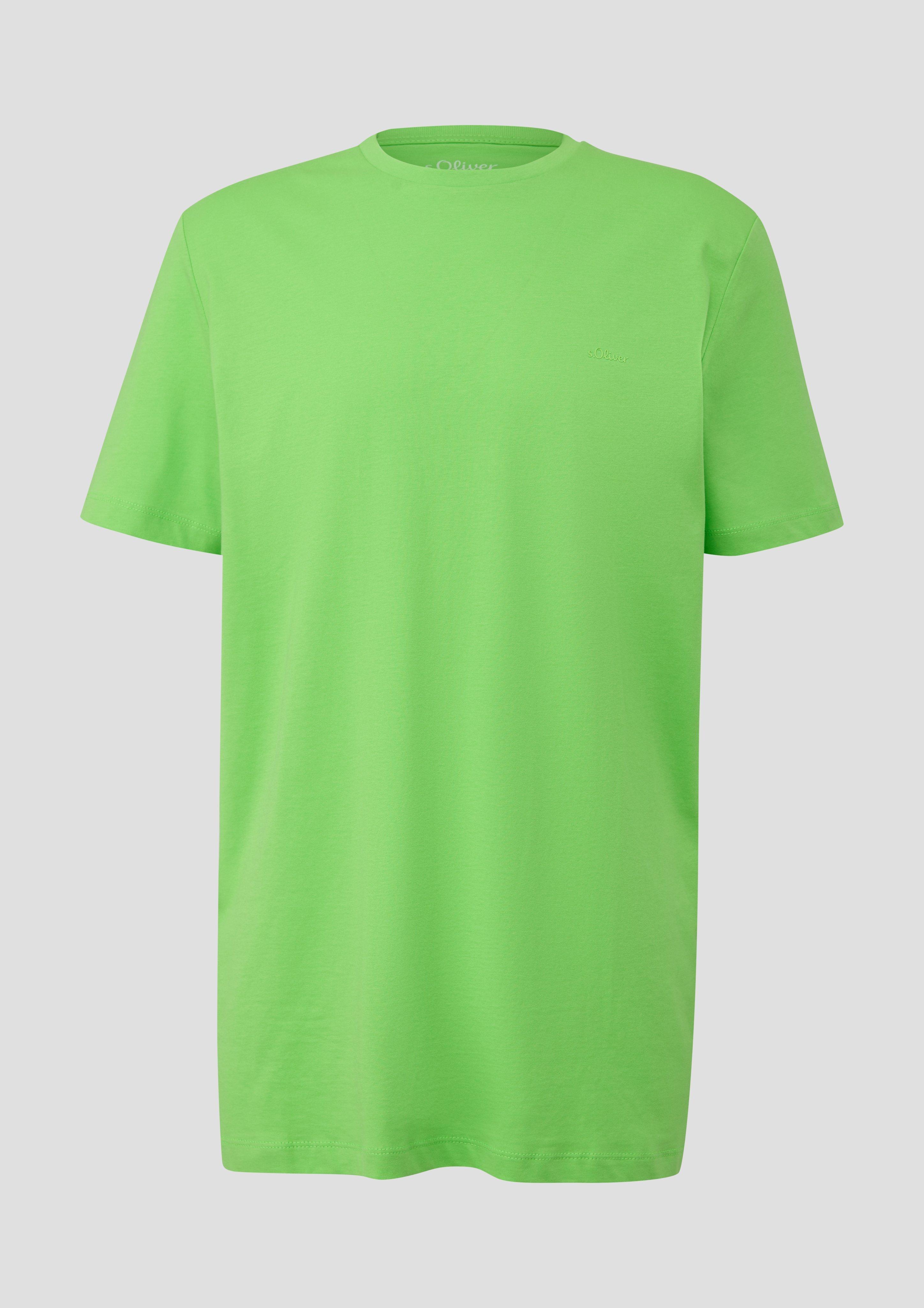 s.Oliver T-Shirt mit kleinem Logo-Print