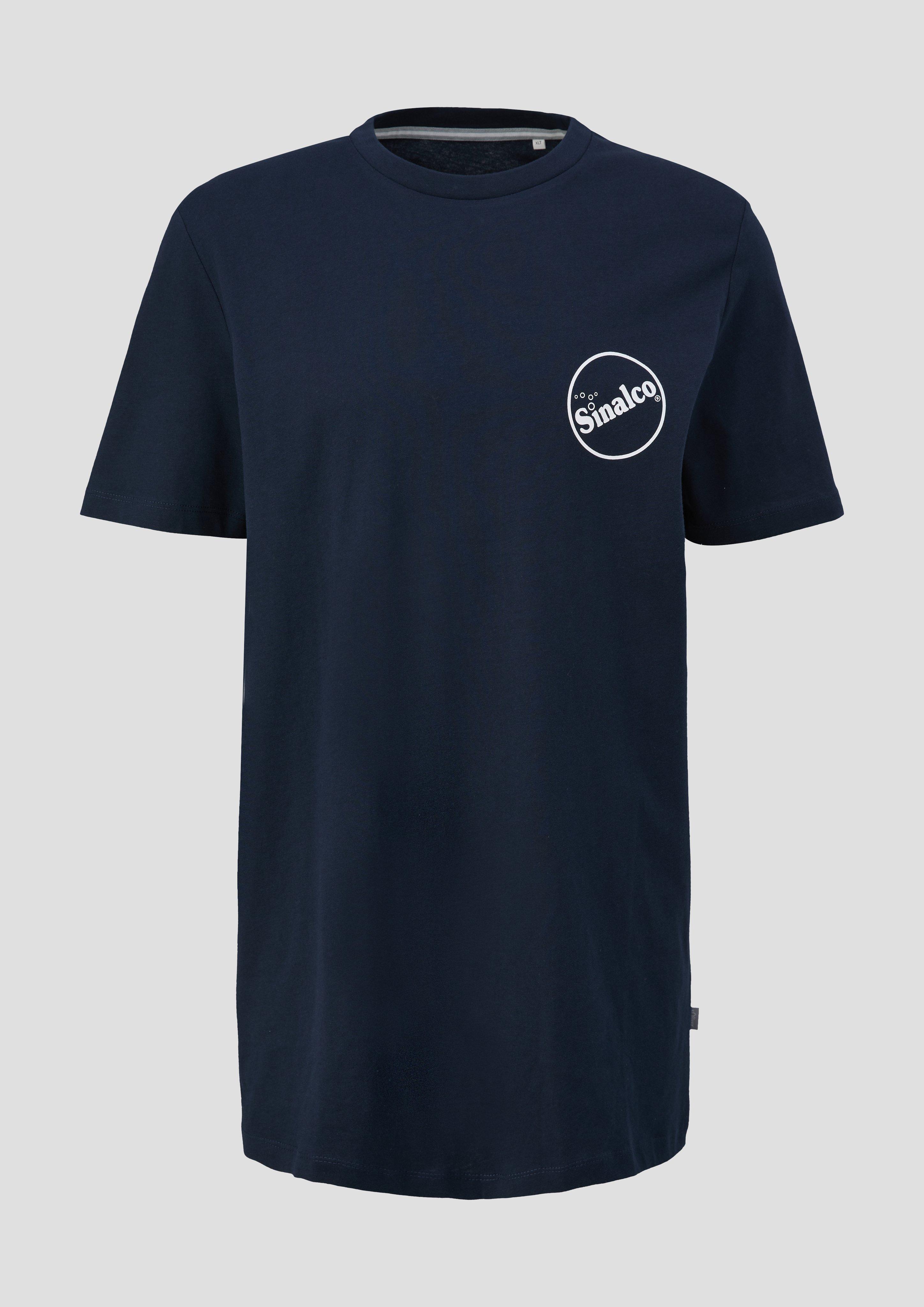 Thumbnail - s.Oliver - T-Shirt aus Baumwoll-Jersey mit Sinalco®-Print, Herren, blau