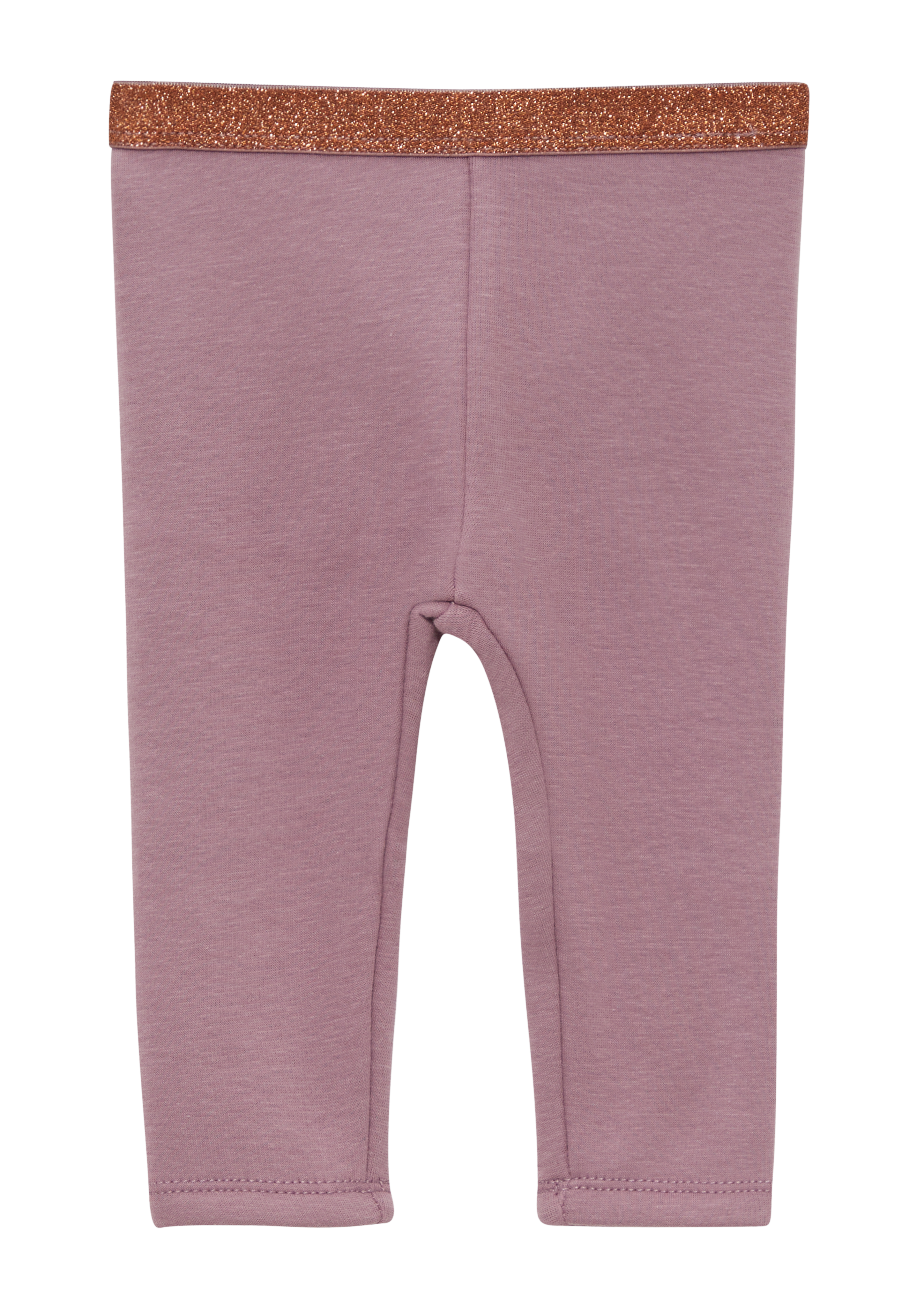 s.Oliver - Thermofleece-Leggins mit Glitzer-Elastikbund, Babys, lila