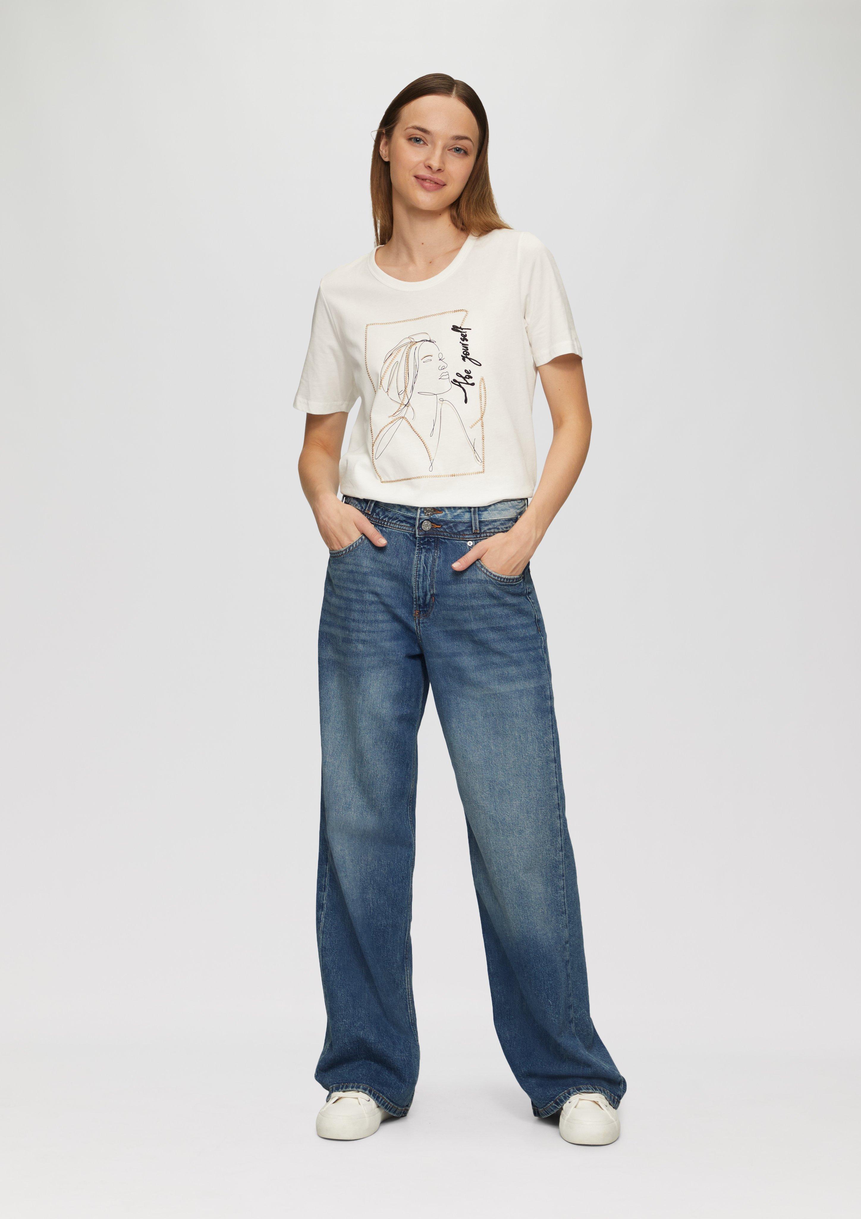 S.Oliver Jeans Suri / Regular Fit / High Rise / Wide Leg