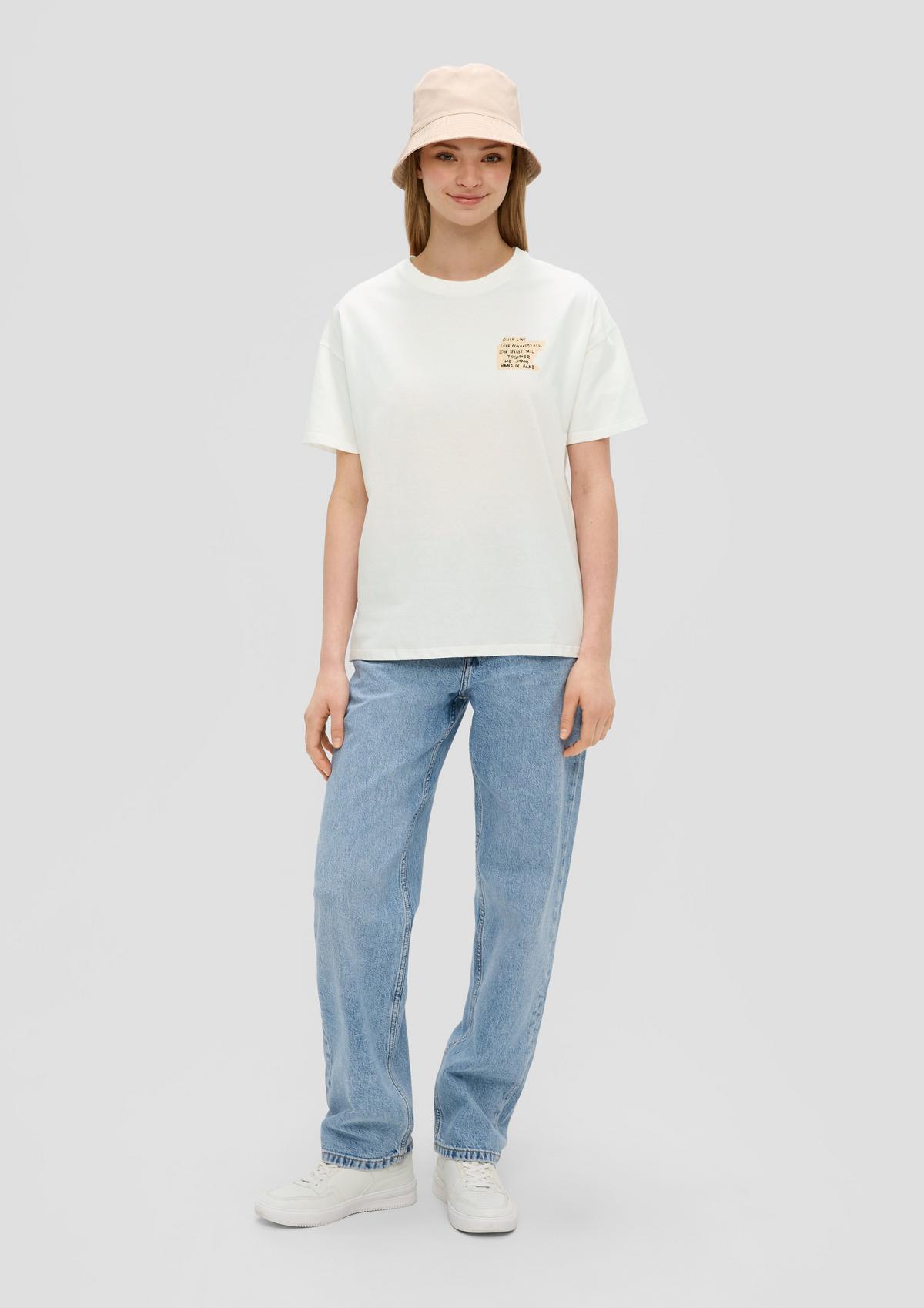 s.Oliver Oversized T-shirt with front print