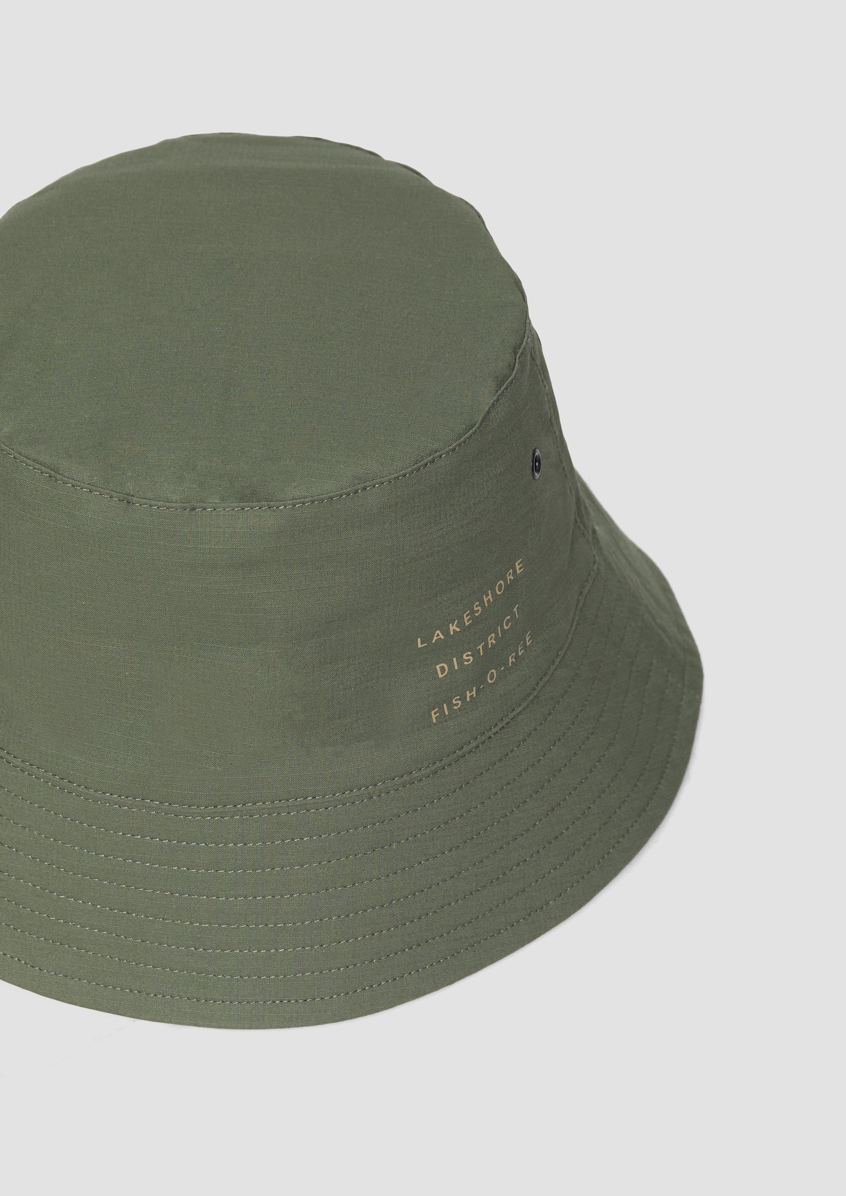 s.Oliver Bucket-Hat mit Print-Detail