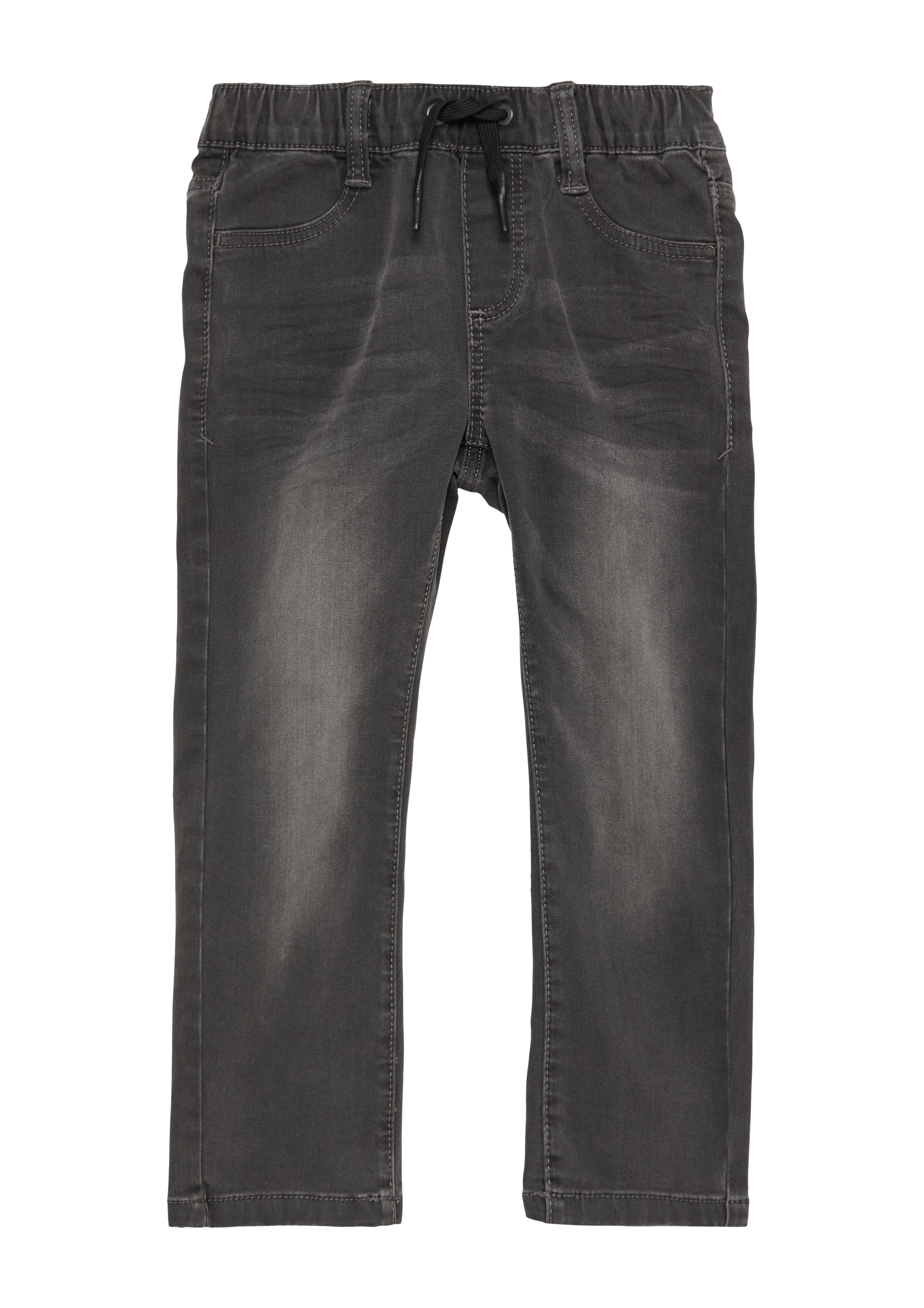 s.Oliver - Jogpants Jeans Pelle / Regular Fit / Mid Rise / Straight Leg / Soft & warm inside, Kinder, grau