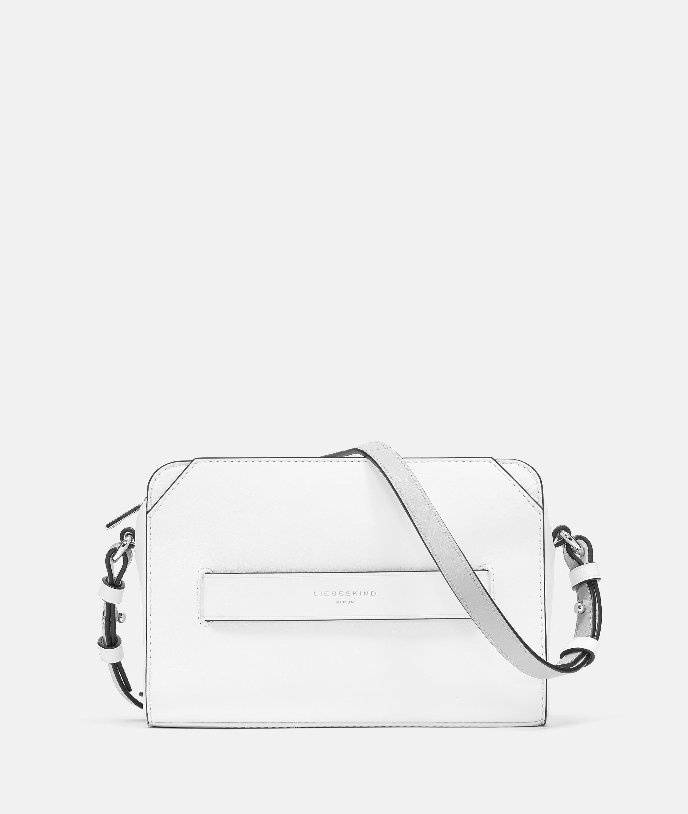 Thumbnail - Liebeskind Berlin - Camera Bag aus Nappaleder -  weiß