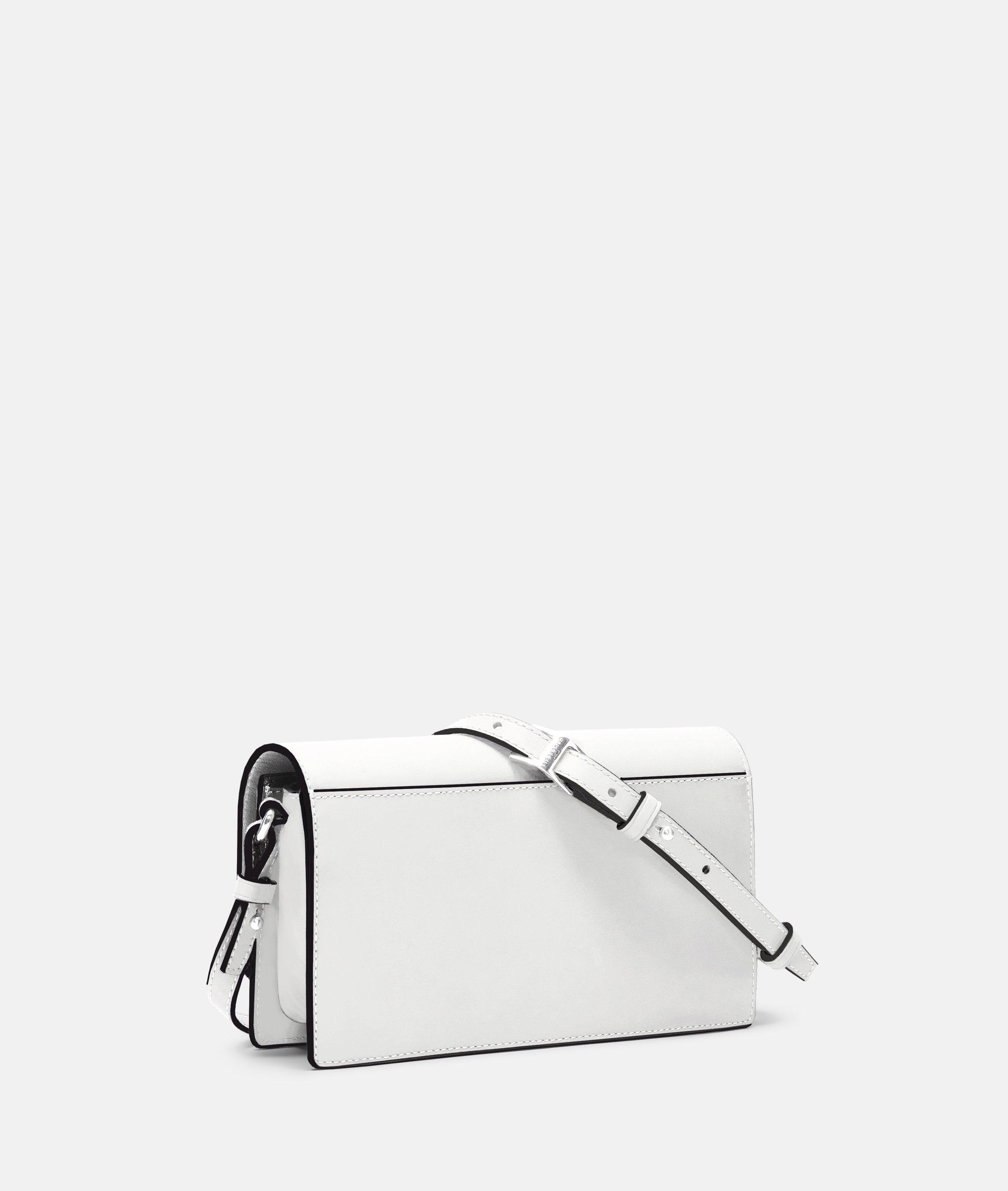 Thumbnail - Liebeskind Berlin - Crossbody-Bag aus Nappaleder -  weiß
