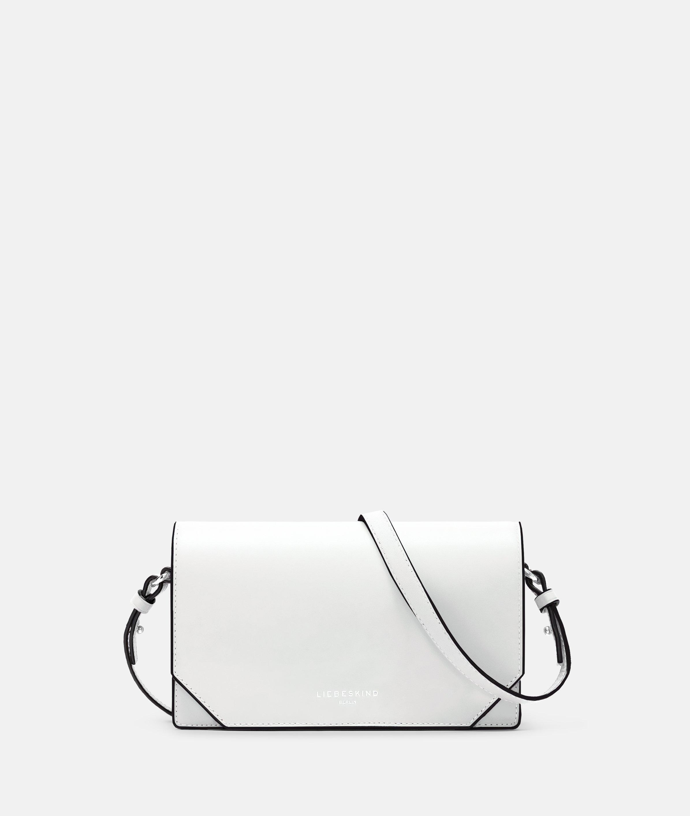 Liebeskind Berlin - Crossbody-Bag aus Nappaleder -  weiß