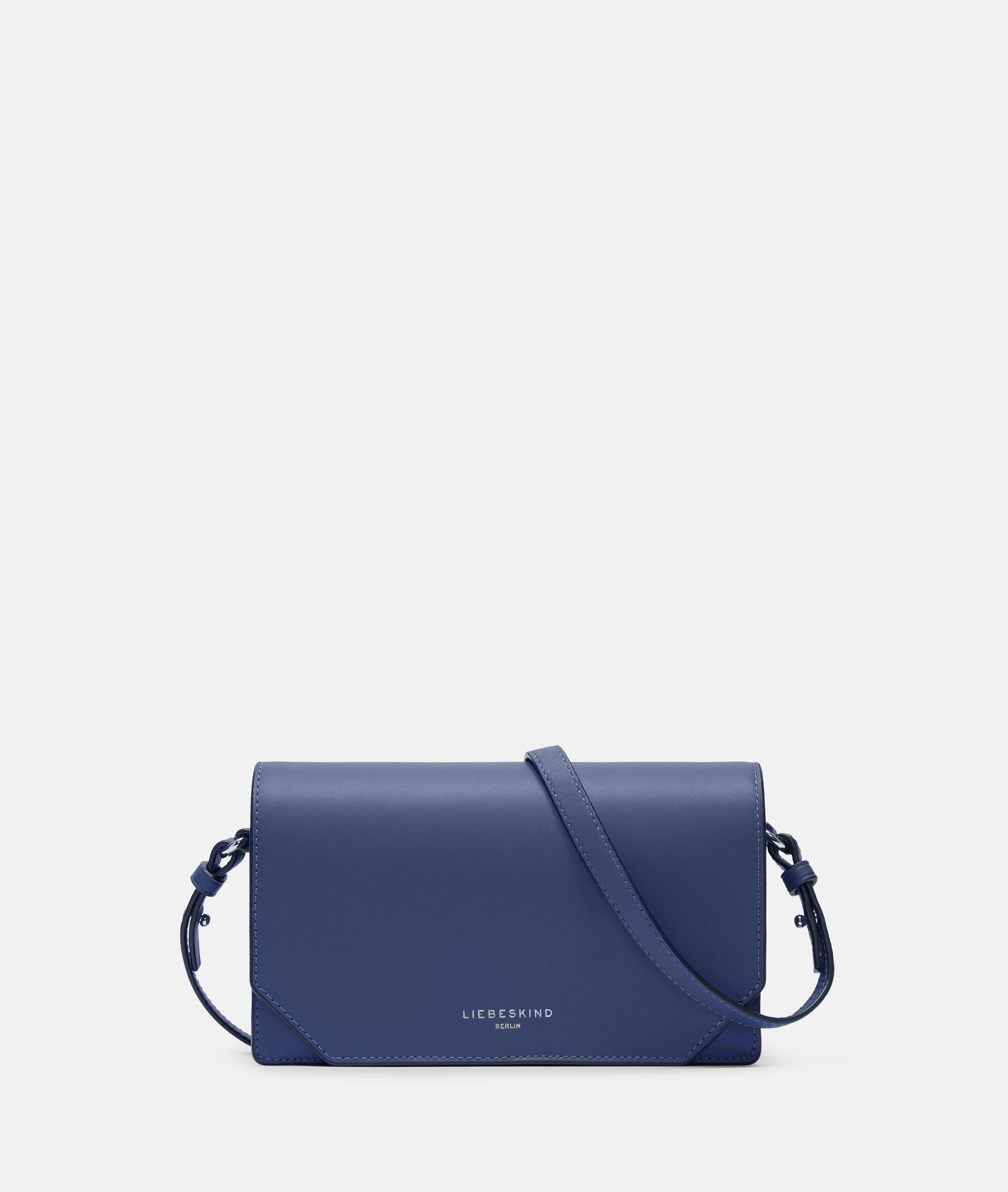 Liebeskind Berlin - Crossbody-Bag aus Nappaleder -  blau